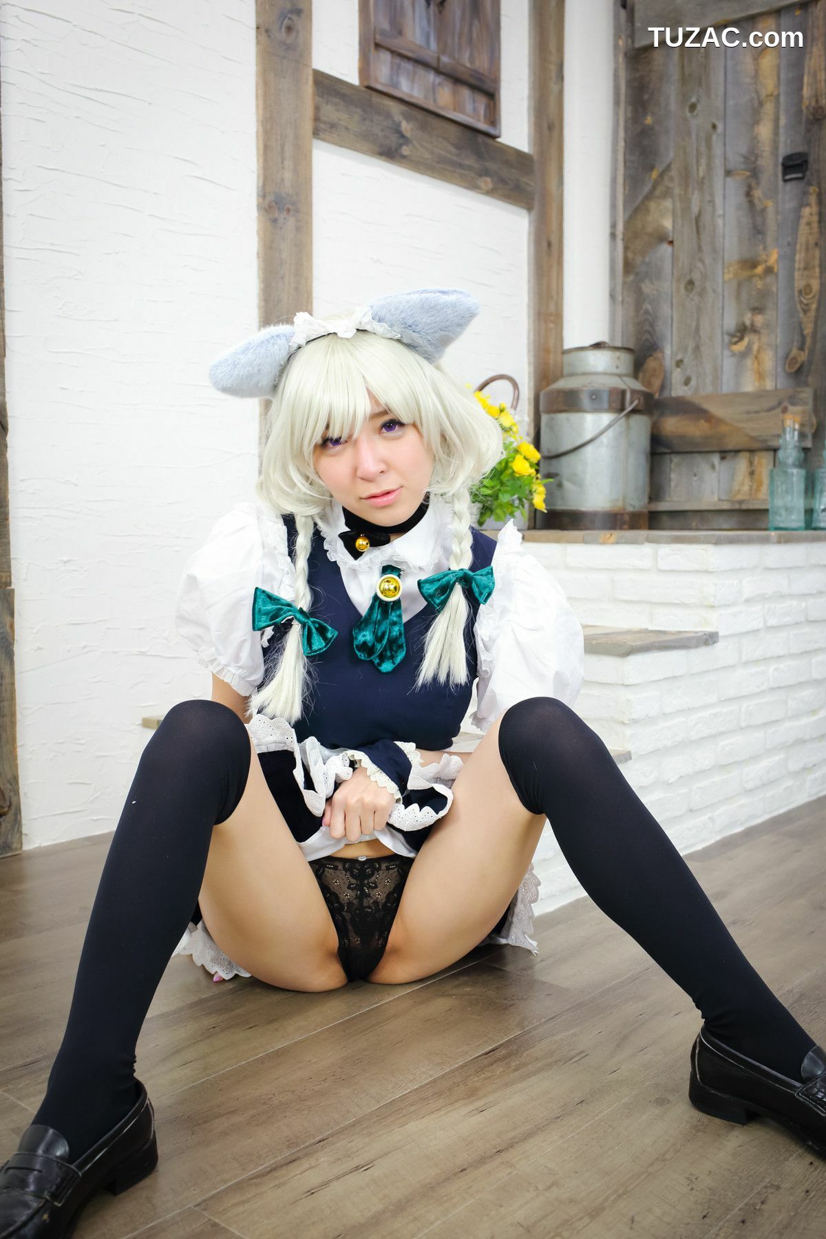 日本CosPlay_羽川るな 《東方月時計～ルナ&middot;ダイアル》Izayoi Sakuya 写真集