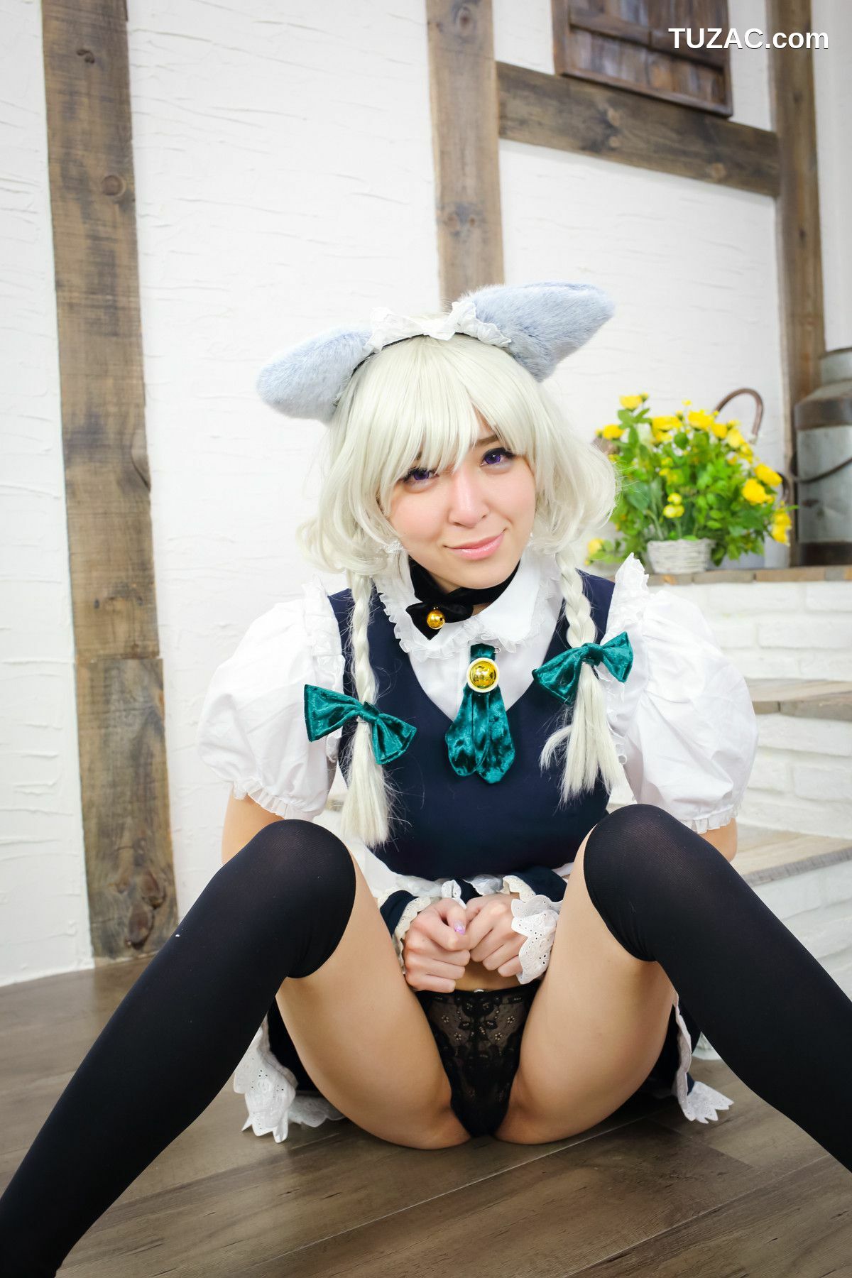 日本CosPlay_羽川るな 《東方月時計～ルナ&middot;ダイアル》Izayoi Sakuya 写真集