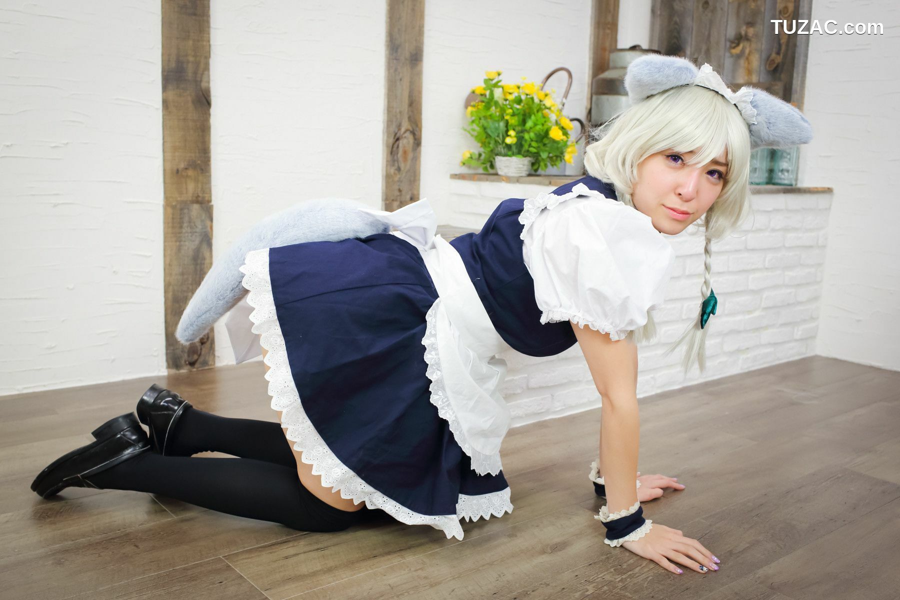 日本CosPlay_羽川るな 《東方月時計～ルナ&middot;ダイアル》Izayoi Sakuya 写真集