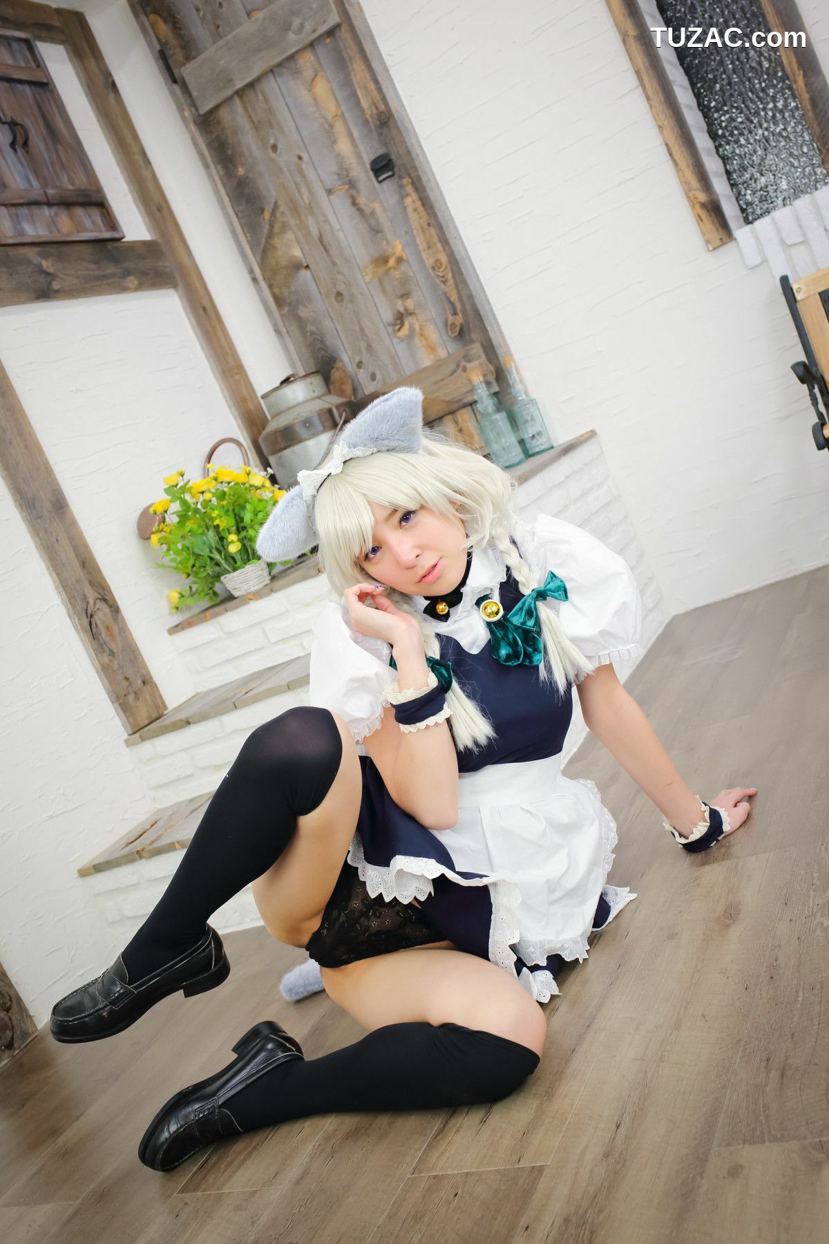 日本CosPlay_羽川るな 《東方月時計～ルナ&middot;ダイアル》Izayoi Sakuya 写真集