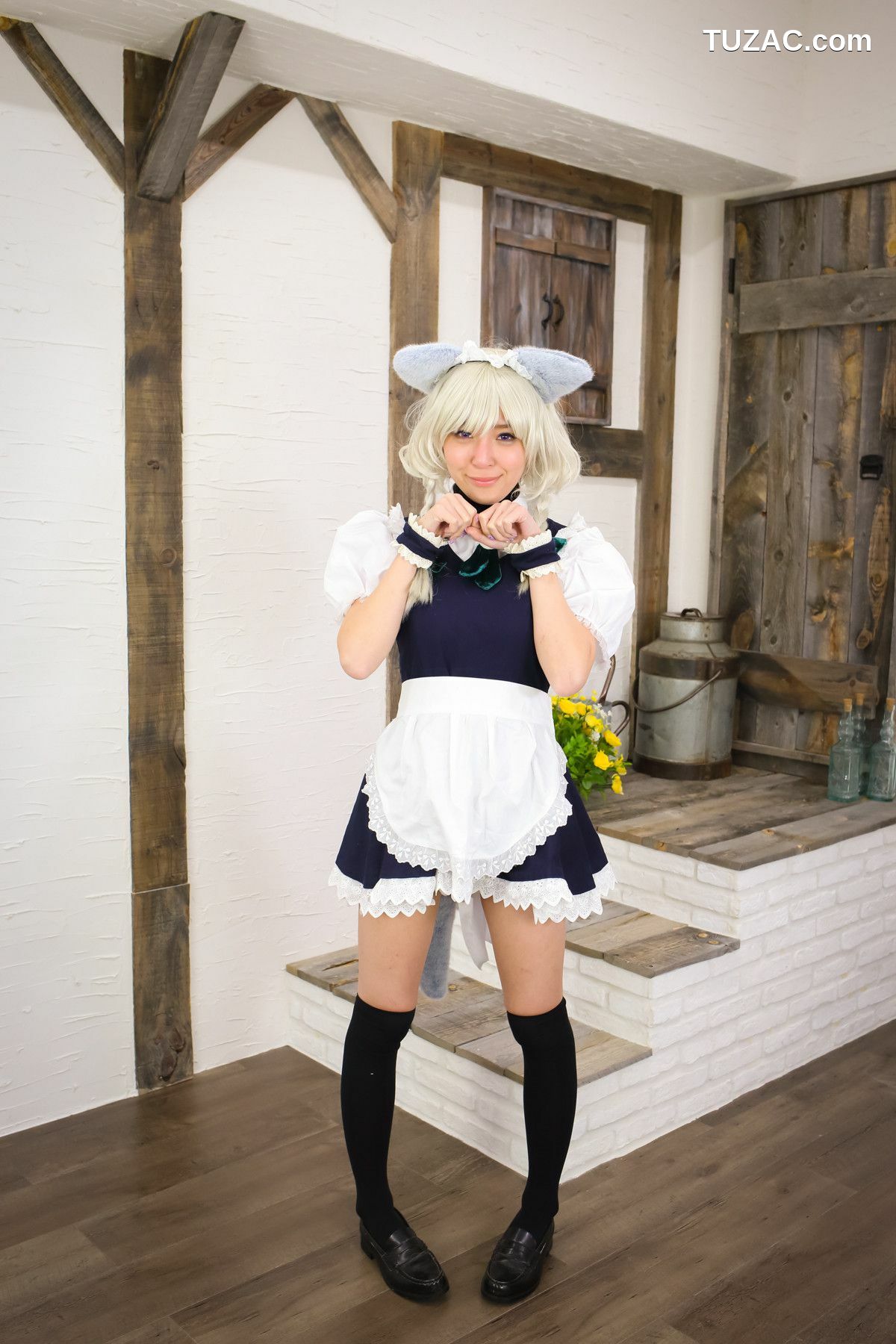 日本CosPlay_羽川るな 《東方月時計～ルナ·ダイアル》Izayoi Sakuya 写真集