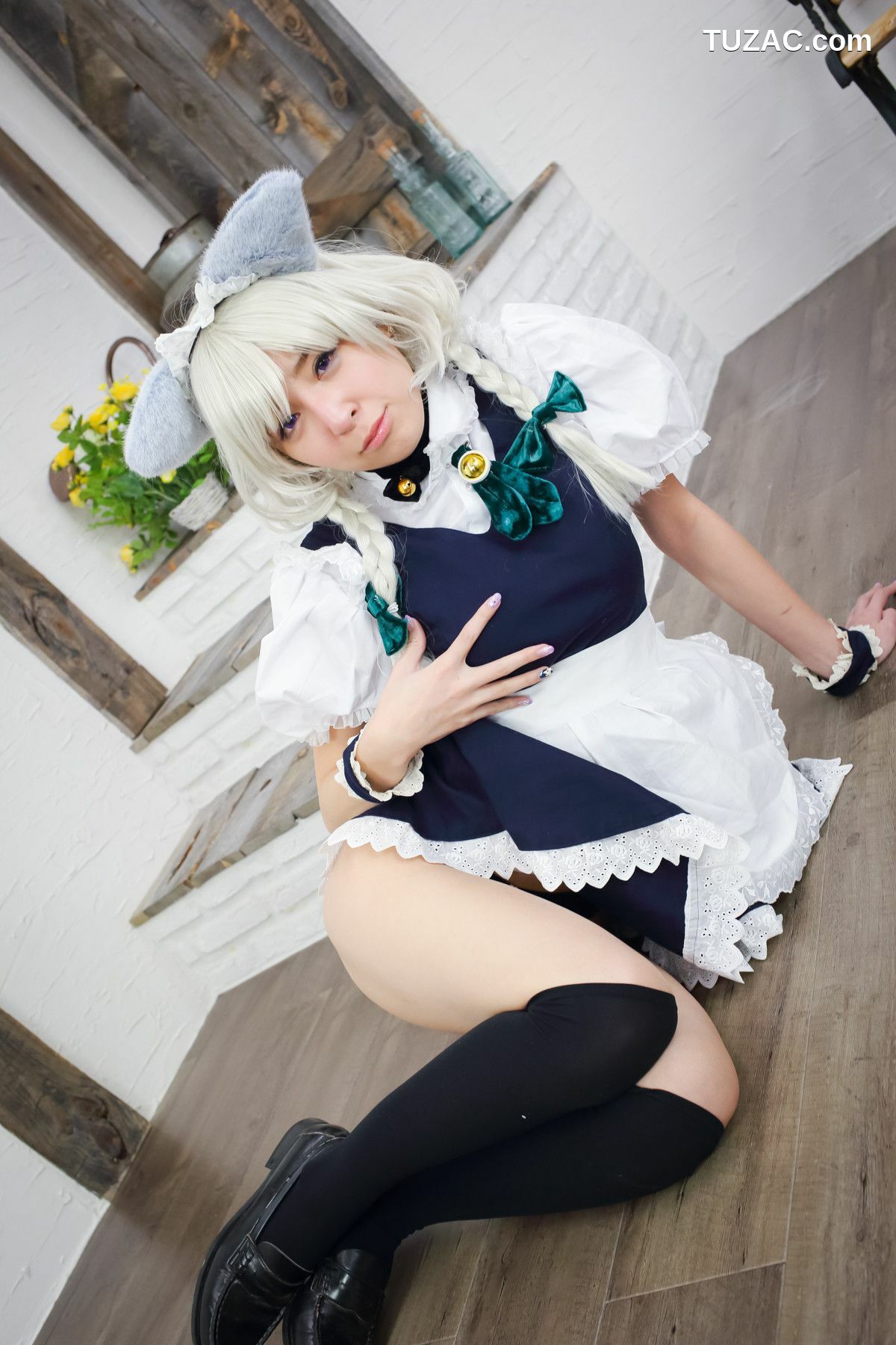 日本CosPlay_羽川るな 《東方月時計～ルナ&middot;ダイアル》Izayoi Sakuya 写真集