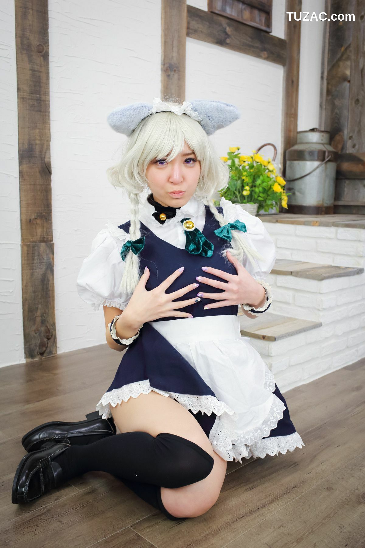 日本CosPlay_羽川るな 《東方月時計～ルナ&middot;ダイアル》Izayoi Sakuya 写真集