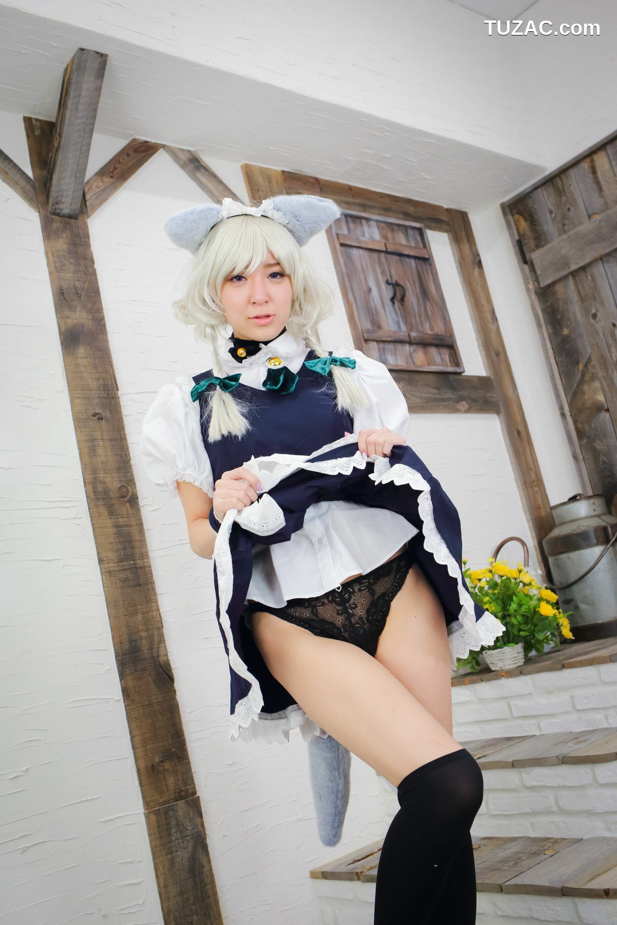 日本CosPlay_羽川るな 《東方月時計～ルナ&middot;ダイアル》Izayoi Sakuya 写真集