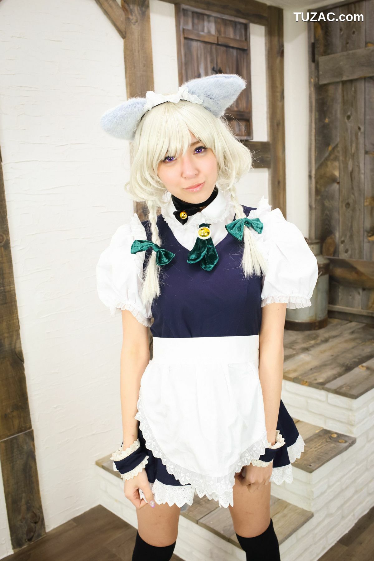日本CosPlay_羽川るな 《東方月時計～ルナ·ダイアル》Izayoi Sakuya 写真集