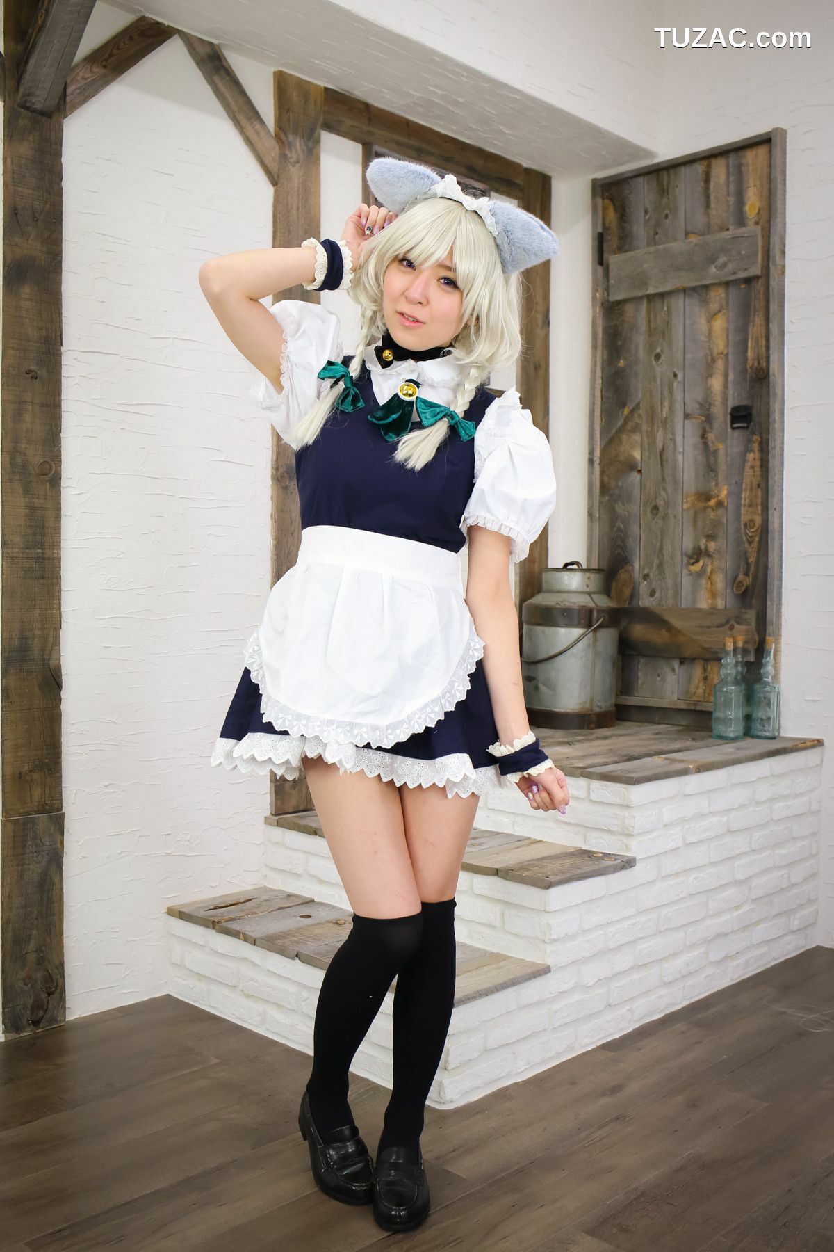 日本CosPlay_羽川るな 《東方月時計～ルナ·ダイアル》Izayoi Sakuya 写真集
