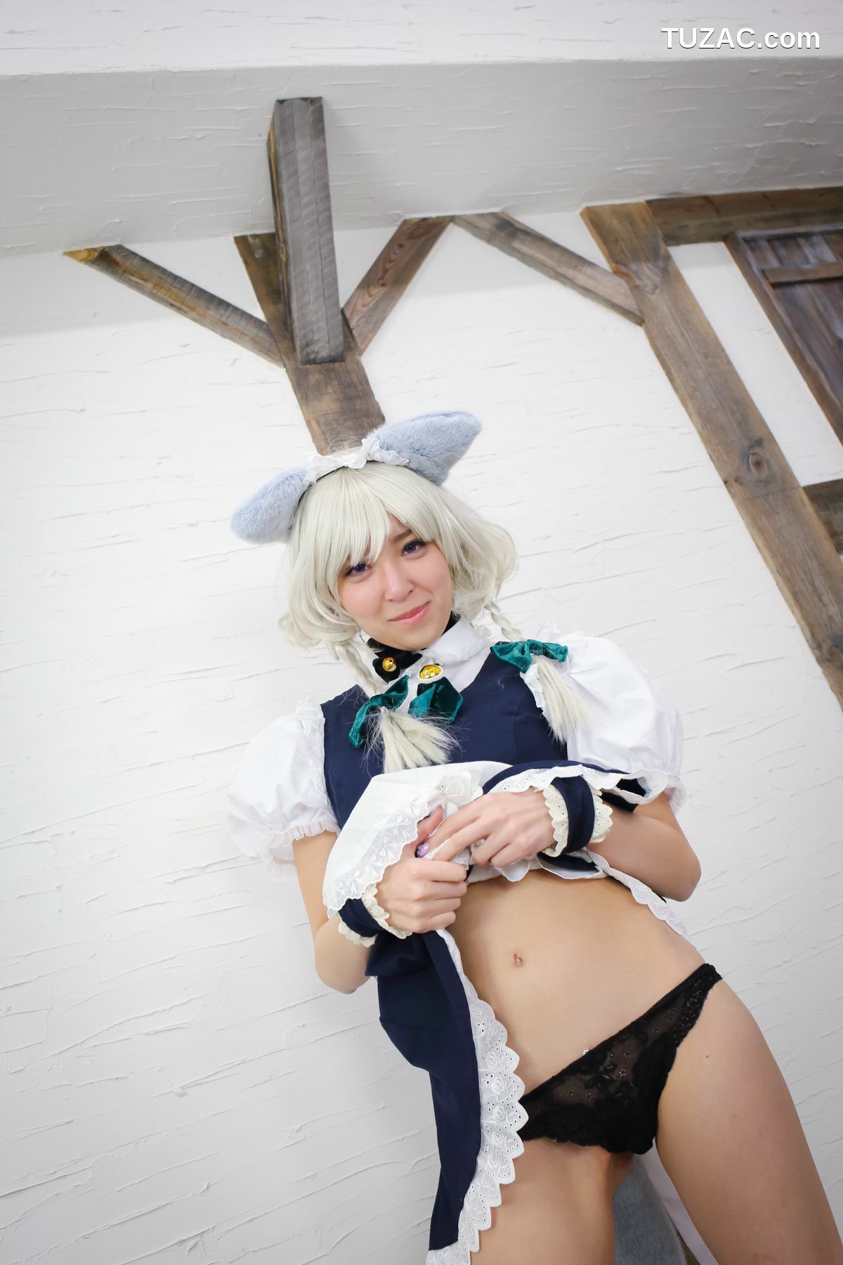 日本CosPlay_羽川るな 《東方月時計～ルナ&middot;ダイアル》Izayoi Sakuya 写真集