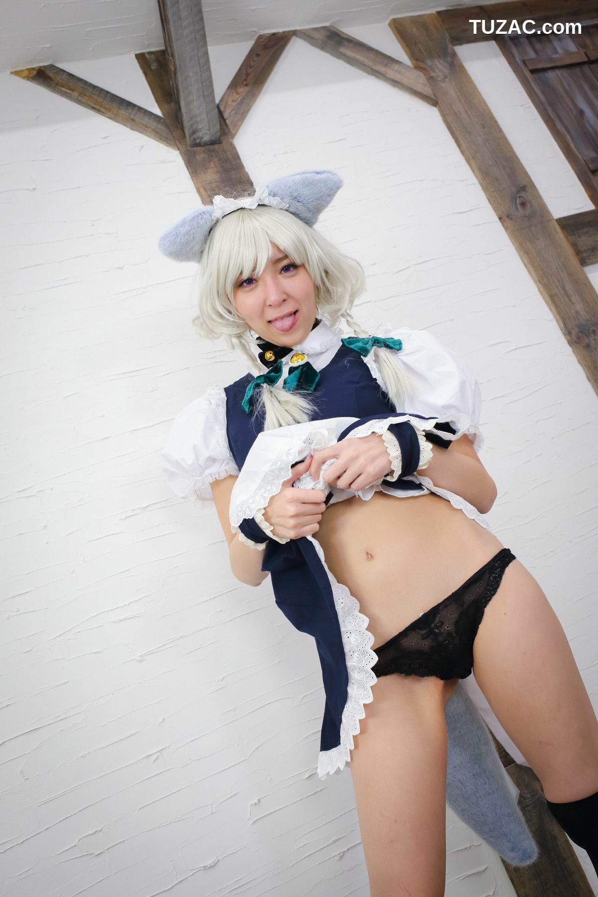 日本CosPlay_羽川るな 《東方月時計～ルナ&middot;ダイアル》Izayoi Sakuya 写真集