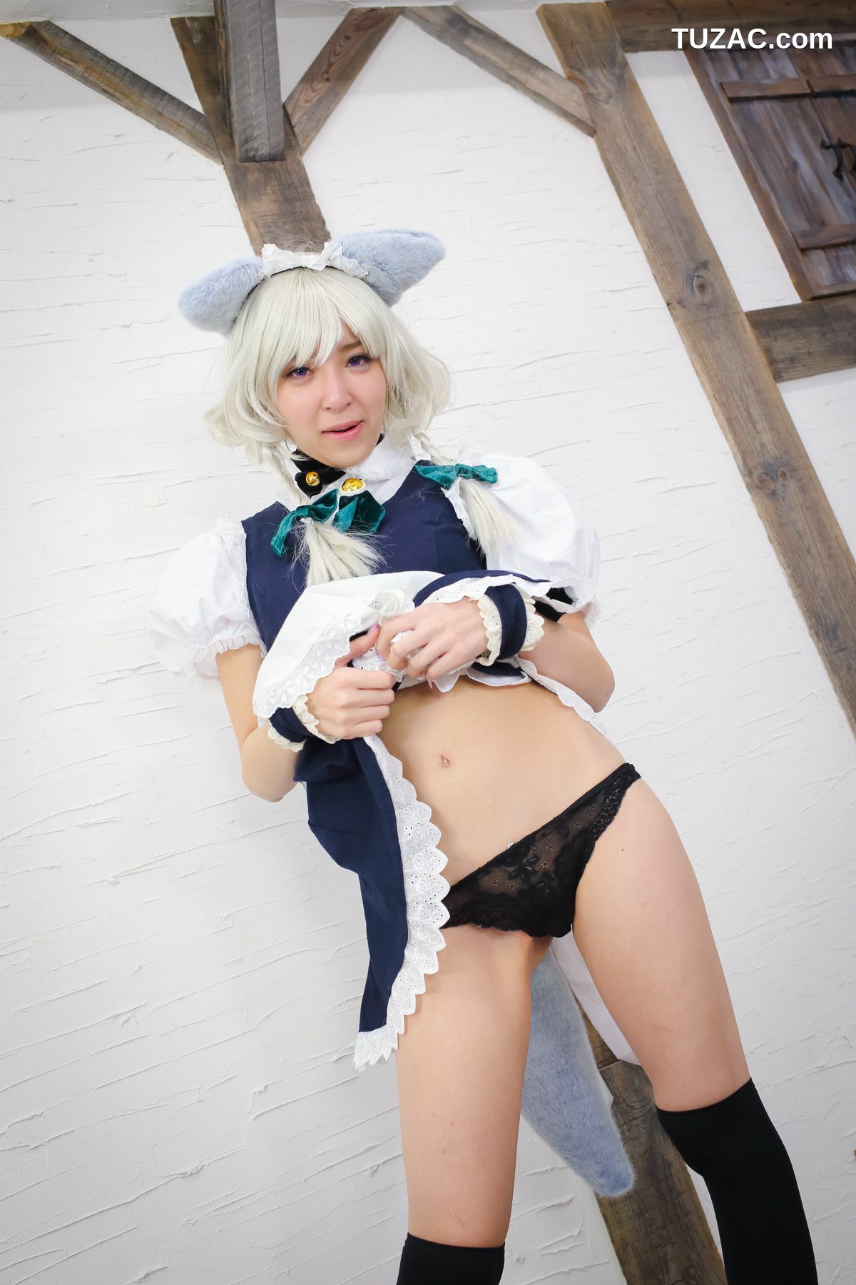 日本CosPlay_羽川るな 《東方月時計～ルナ&middot;ダイアル》Izayoi Sakuya 写真集
