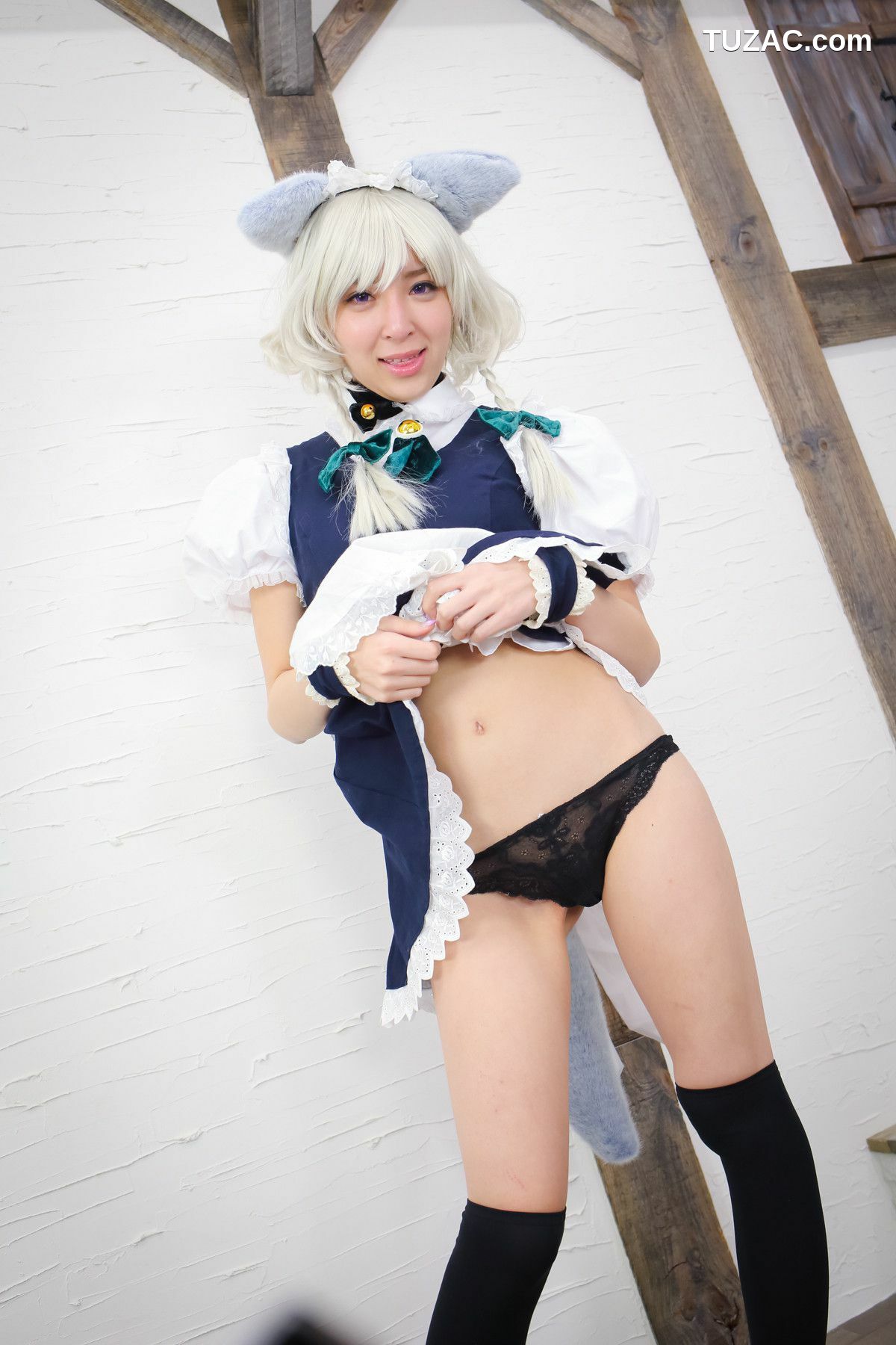 日本CosPlay_羽川るな 《東方月時計～ルナ&middot;ダイアル》Izayoi Sakuya 写真集