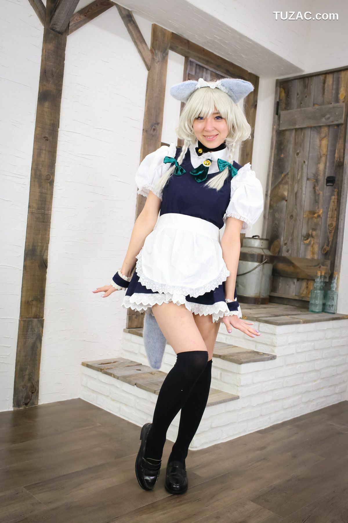 日本CosPlay_羽川るな 《東方月時計～ルナ·ダイアル》Izayoi Sakuya 写真集