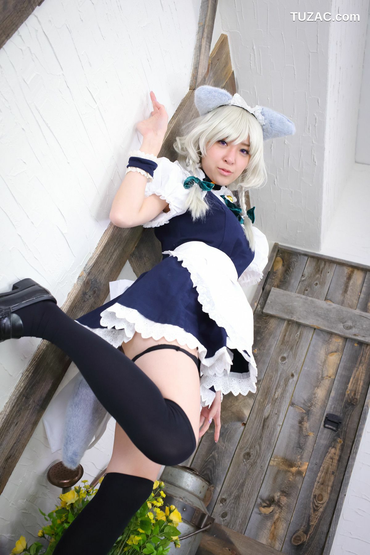 日本CosPlay_羽川るな 《東方月時計～ルナ&middot;ダイアル》Izayoi Sakuya 写真集