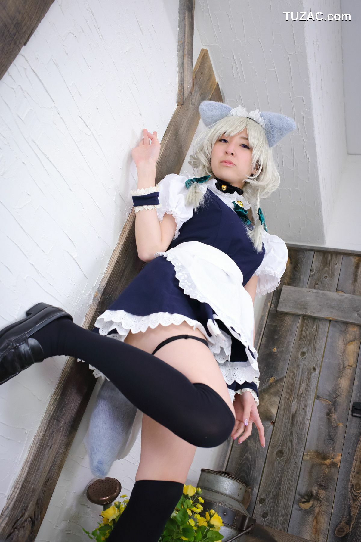 日本CosPlay_羽川るな 《東方月時計～ルナ&middot;ダイアル》Izayoi Sakuya 写真集