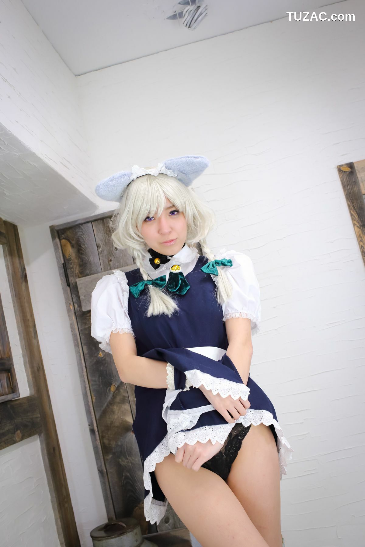 日本CosPlay_羽川るな 《東方月時計～ルナ&middot;ダイアル》Izayoi Sakuya 写真集