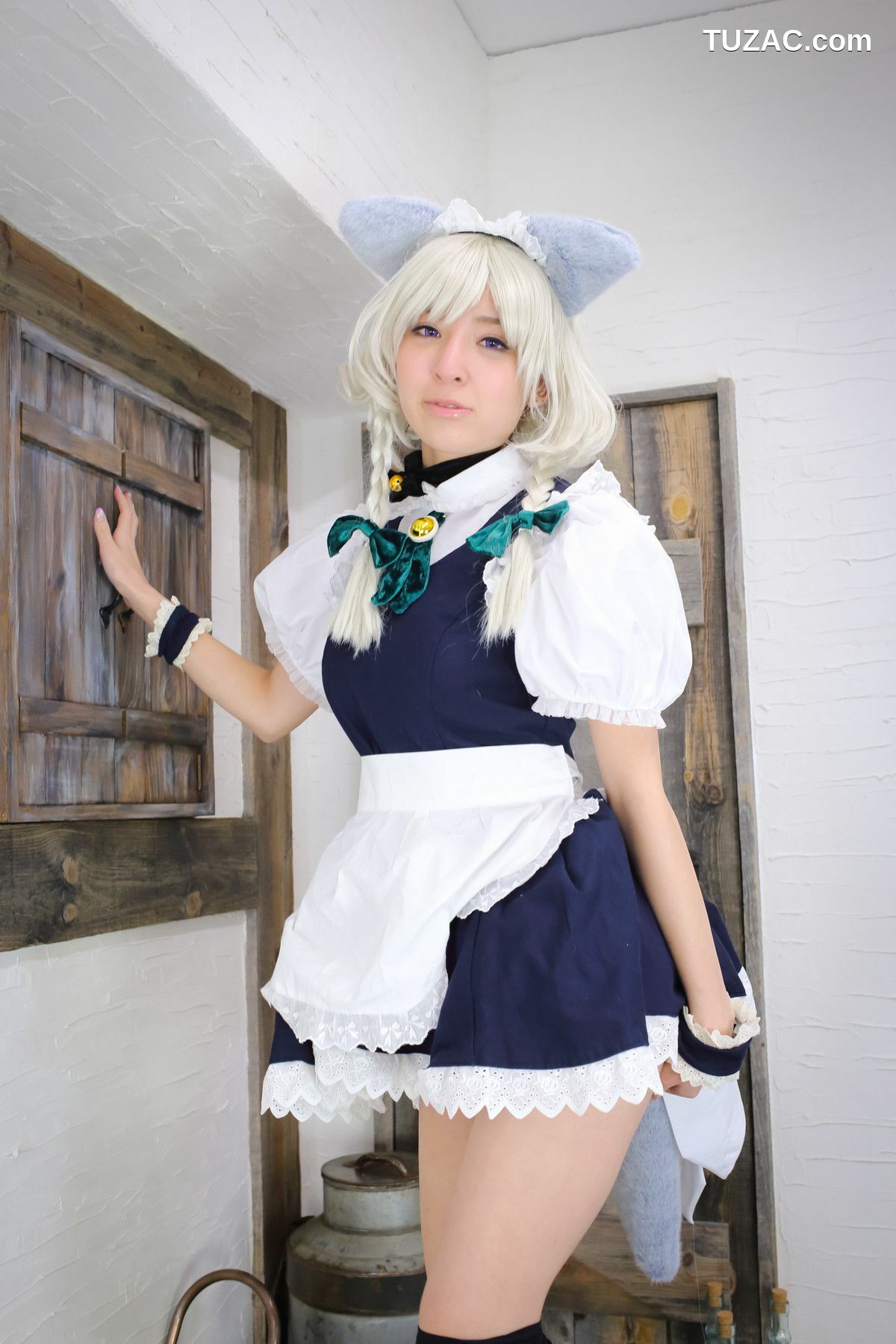 日本CosPlay_羽川るな 《東方月時計～ルナ&middot;ダイアル》Izayoi Sakuya 写真集