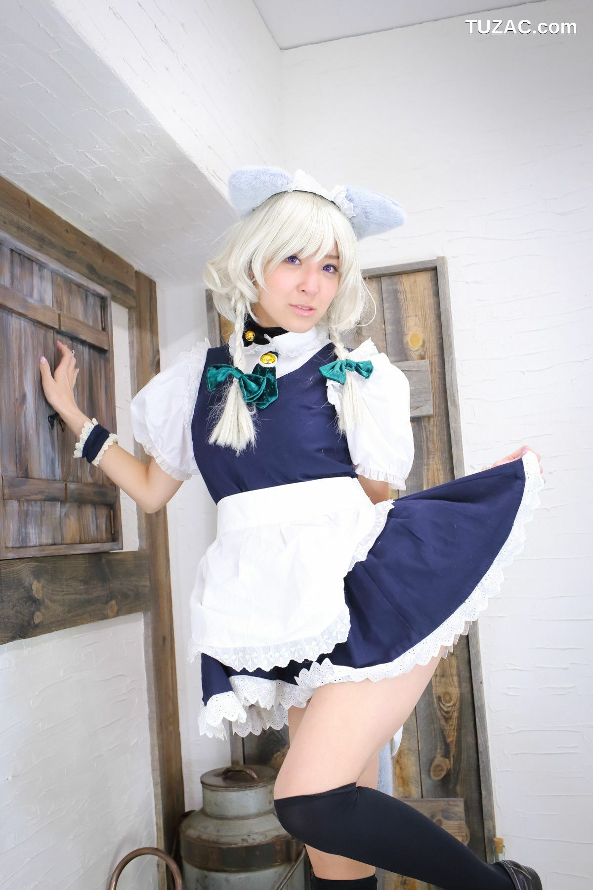 日本CosPlay_羽川るな 《東方月時計～ルナ&middot;ダイアル》Izayoi Sakuya 写真集