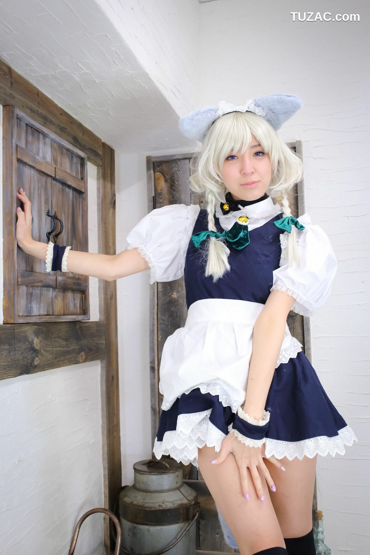 日本CosPlay_羽川るな 《東方月時計～ルナ·ダイアル》Izayoi Sakuya 写真集