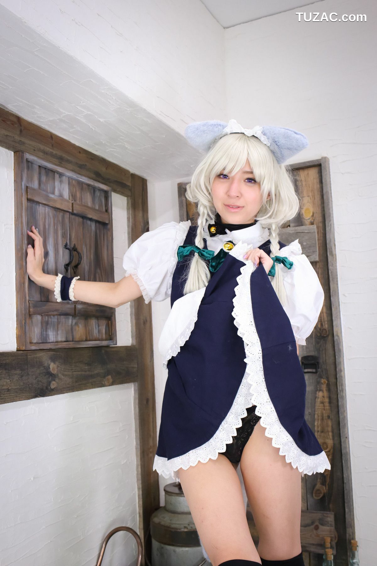 日本CosPlay_羽川るな 《東方月時計～ルナ·ダイアル》Izayoi Sakuya 写真集