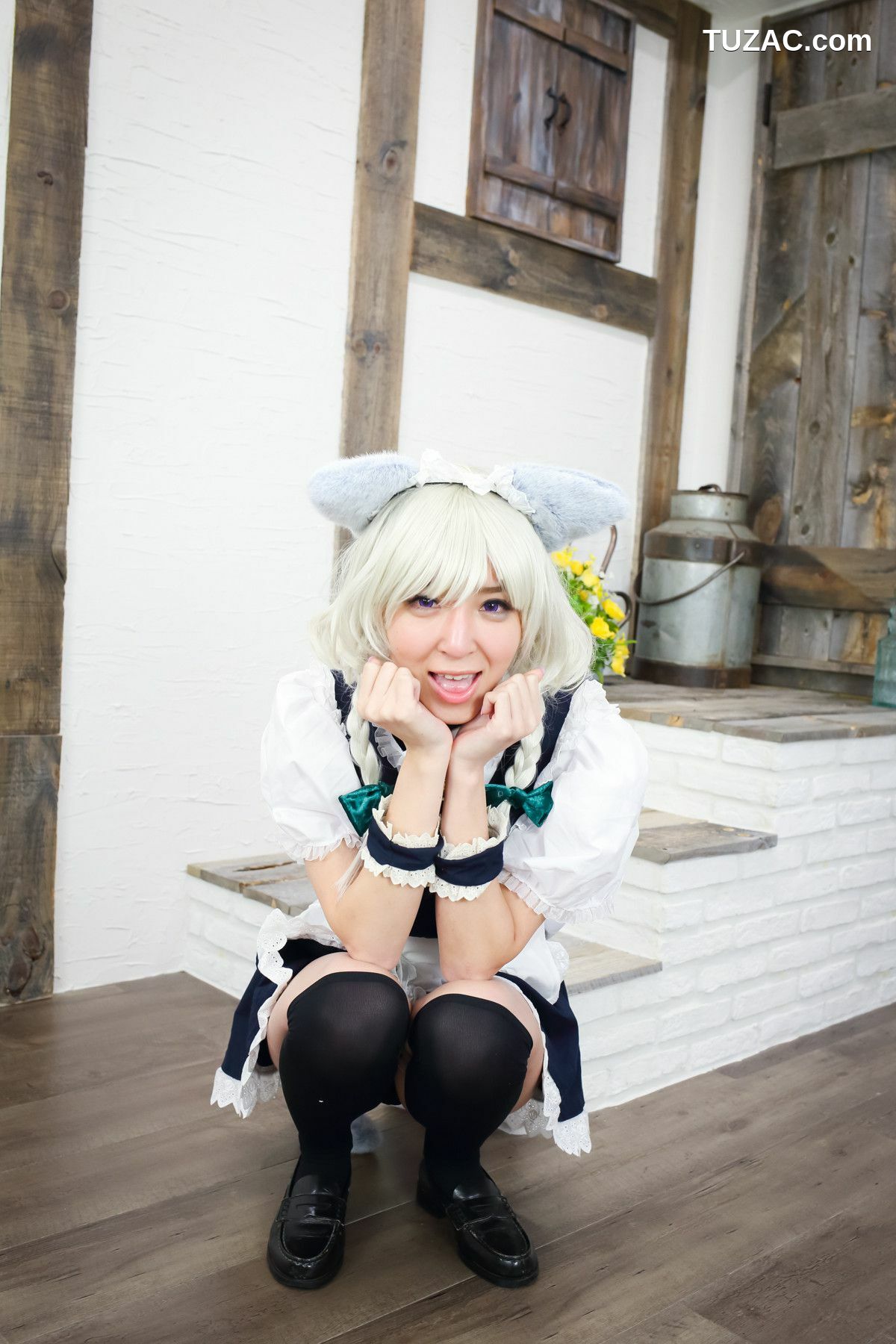 日本CosPlay_羽川るな 《東方月時計～ルナ&middot;ダイアル》Izayoi Sakuya 写真集