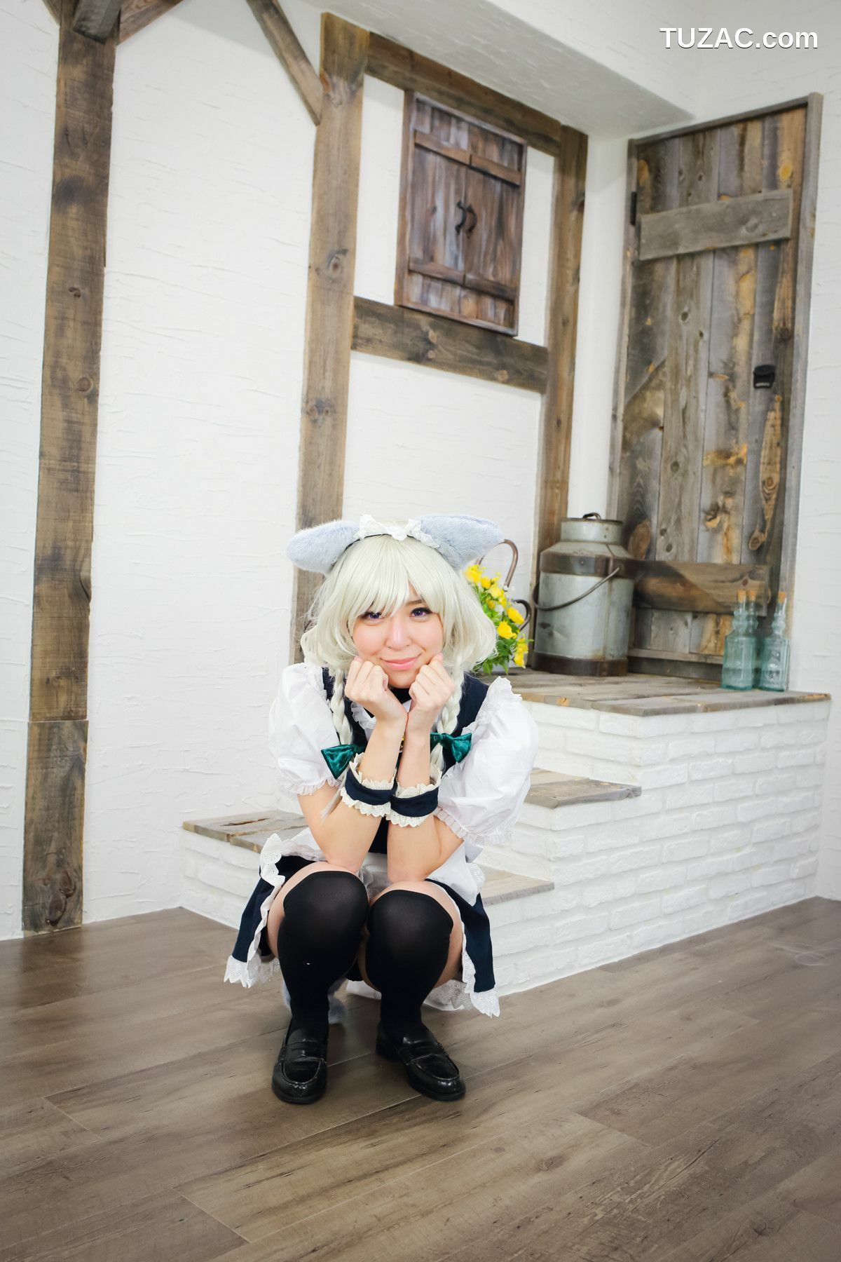 日本CosPlay_羽川るな 《東方月時計～ルナ&middot;ダイアル》Izayoi Sakuya 写真集