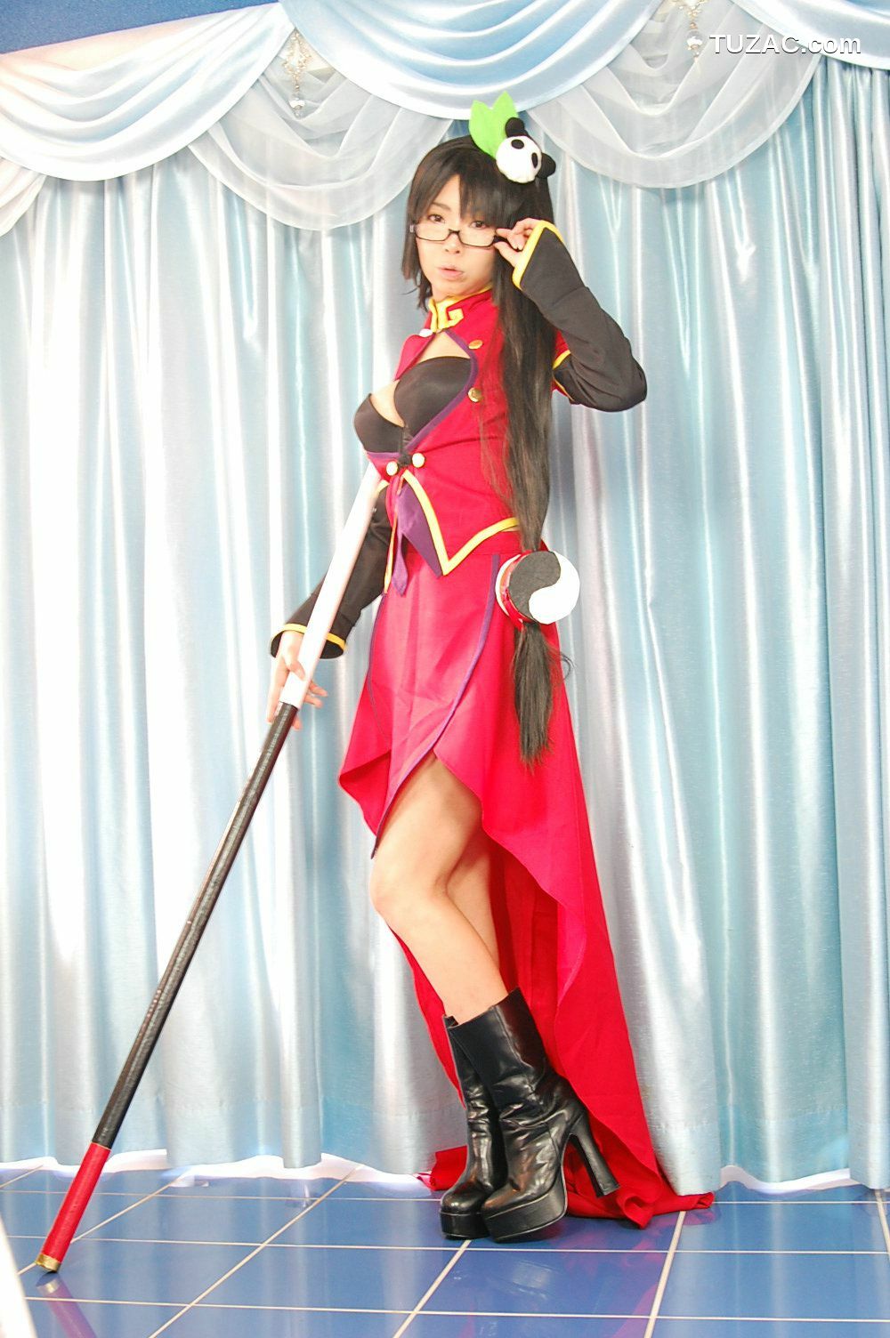 日本CosPlay_芦屋のりこ (Ashiya Noriko) 《BLAZBLUE》Litchi Faye-Ling  写真集[70P]