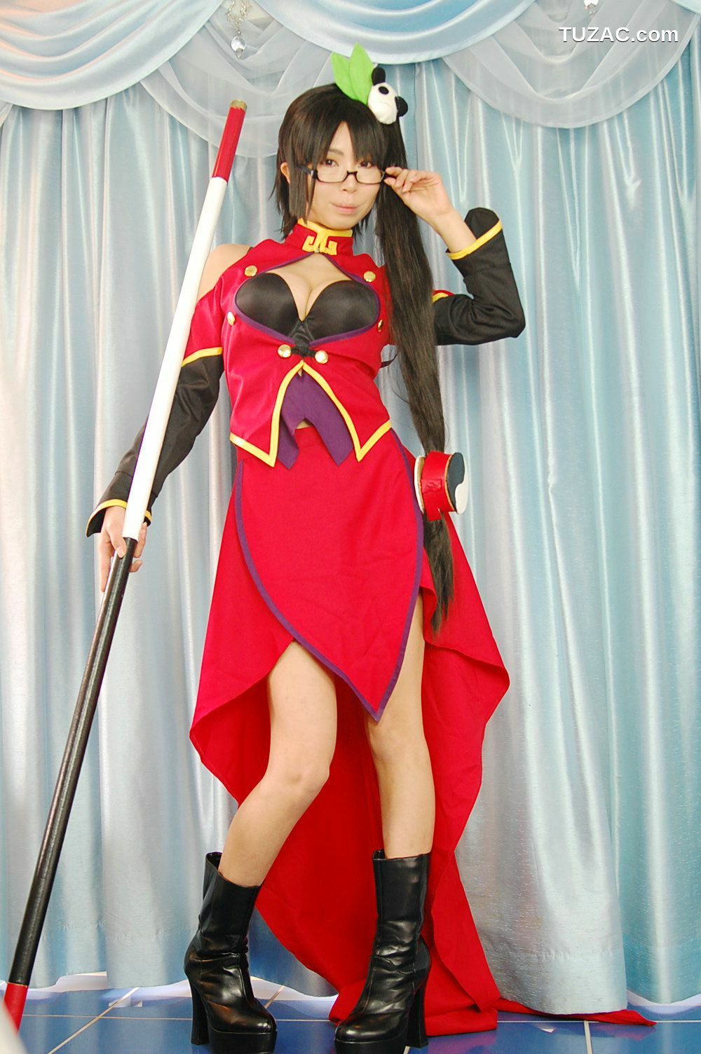 日本CosPlay_芦屋のりこ (Ashiya Noriko) 《BLAZBLUE》Litchi Faye-Ling  写真集[70P]