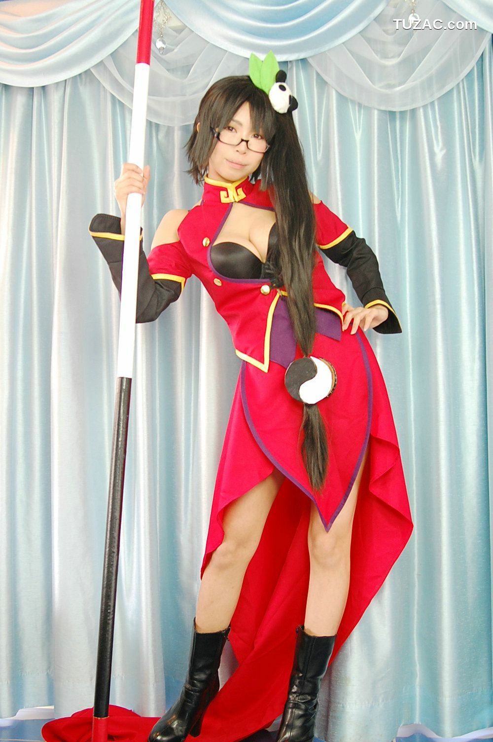 日本CosPlay_芦屋のりこ (Ashiya Noriko) 《BLAZBLUE》Litchi Faye-Ling  写真集[70P]