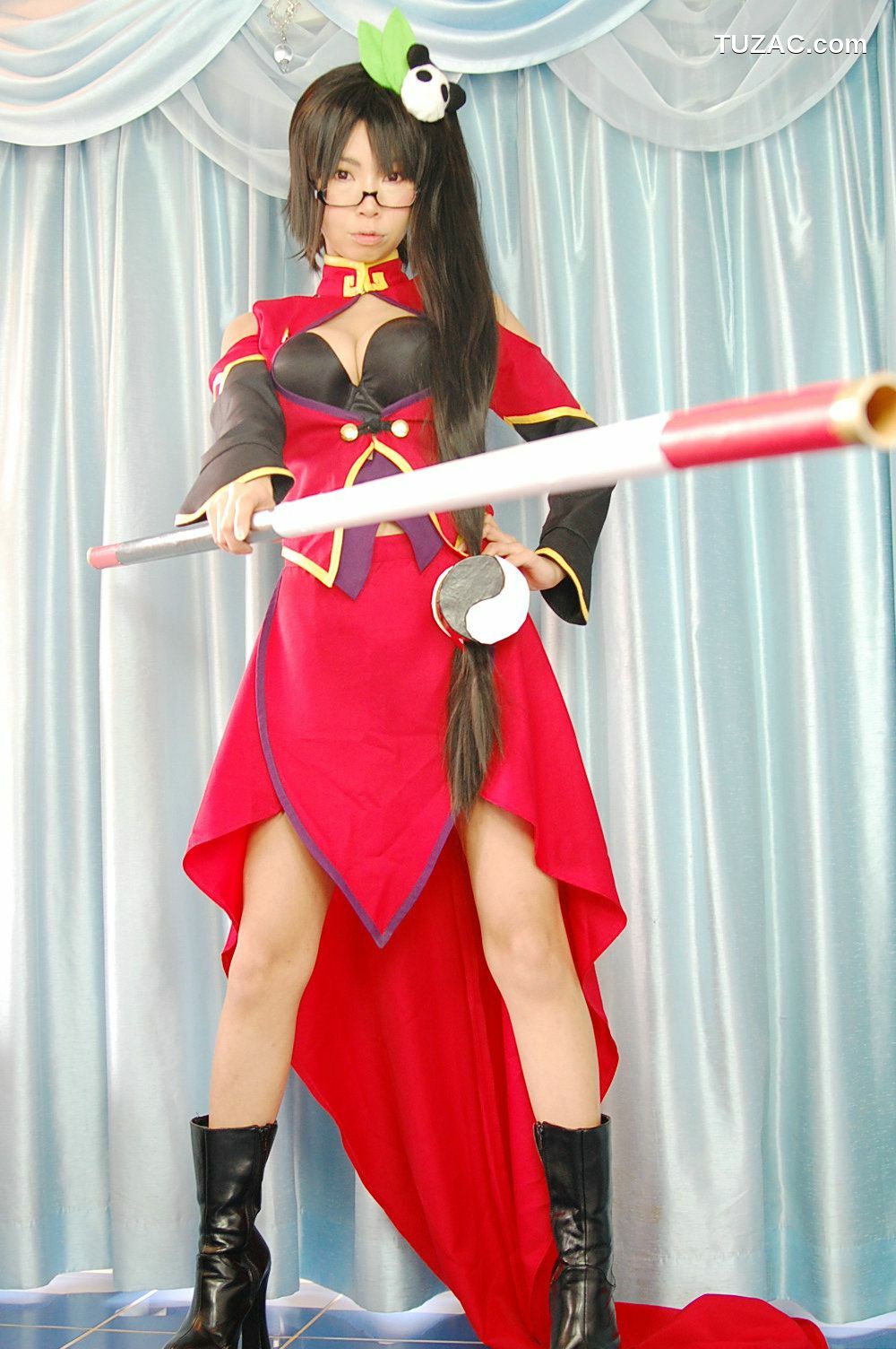 日本CosPlay_芦屋のりこ (Ashiya Noriko) 《BLAZBLUE》Litchi Faye-Ling  写真集[70P]