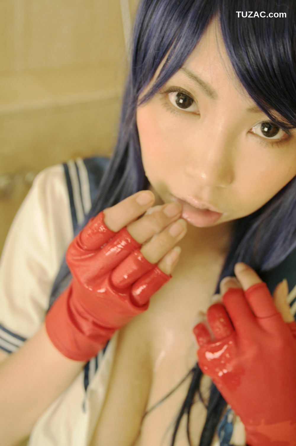 日本CosPlay_芦屋のりこ (Ashiya Noriko) 《一騎当千》Kan-u Unchou(関羽雲長) 写真集[100P]