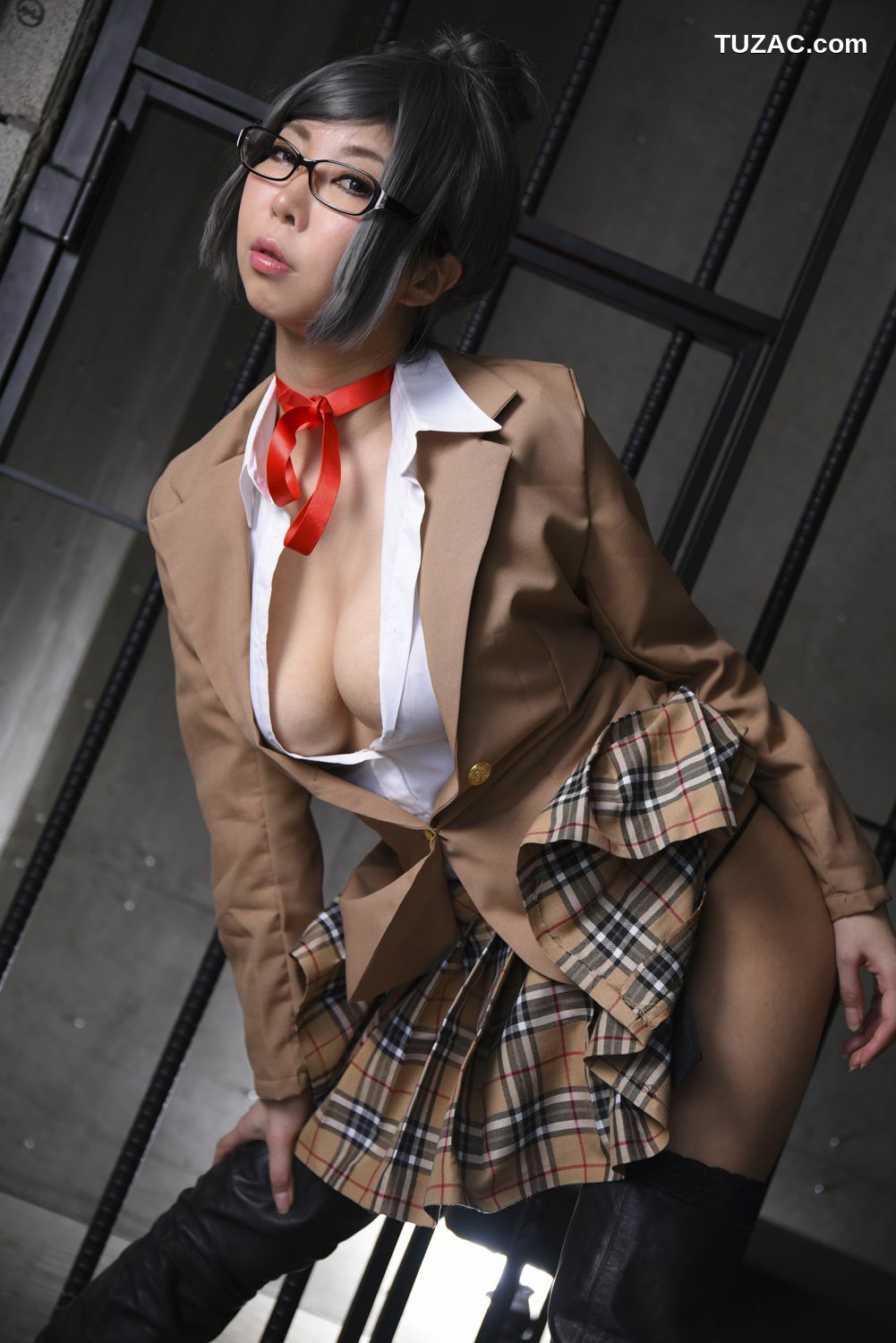 日本CosPlay_芦屋のりこ 《監獄学園》Shiraki Meiko(白木芽衣子) 写真集[100P]