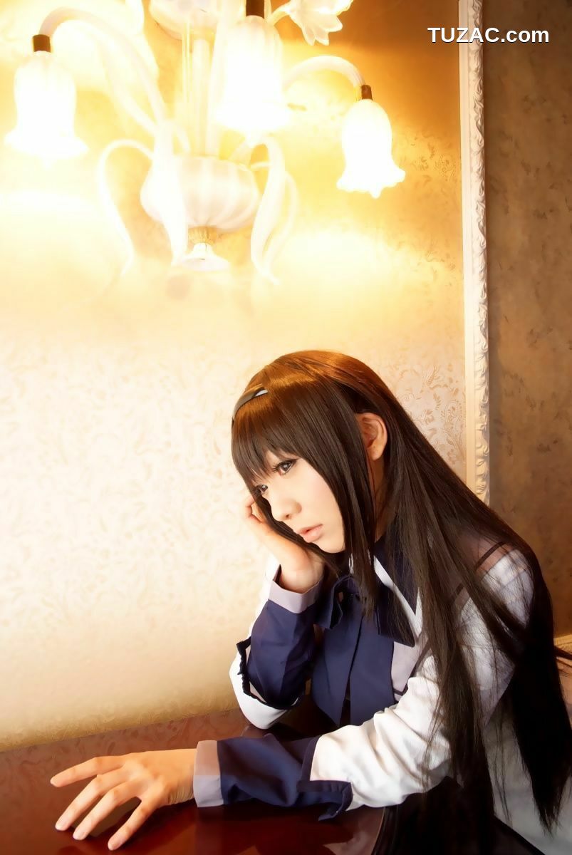 日本CosPlay_華群みさき(Hanamura Misaki) 《魔法少女まどか☆マギカ》Akemi Homura(暁美ほむら)  写真集[100P]