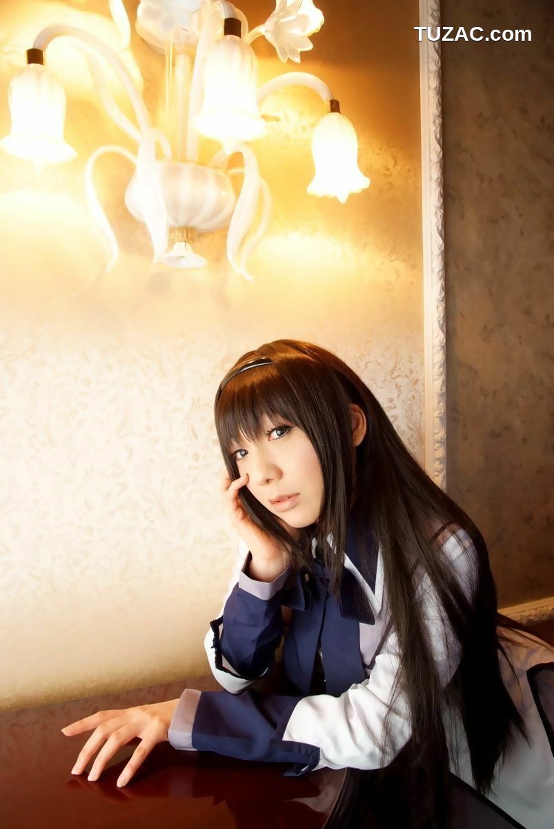 日本CosPlay_華群みさき(Hanamura Misaki) 《魔法少女まどか☆マギカ》Akemi Homura(暁美ほむら)  写真集[100P]