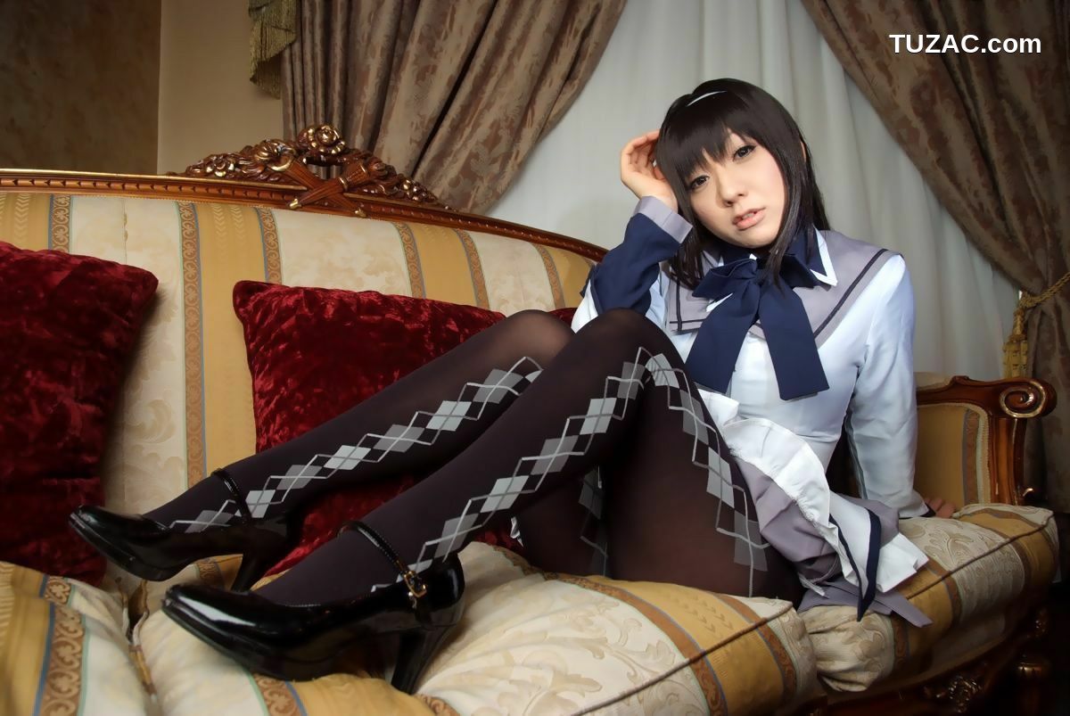 日本CosPlay_華群みさき(Hanamura Misaki) 《魔法少女まどか☆マギカ》Akemi Homura(暁美ほむら)  写真集[100P]
