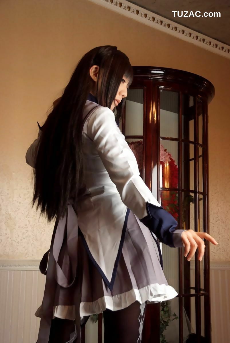 日本CosPlay_華群みさき(Hanamura Misaki) 《魔法少女まどか☆マギカ》Akemi Homura(暁美ほむら)  写真集[100P]