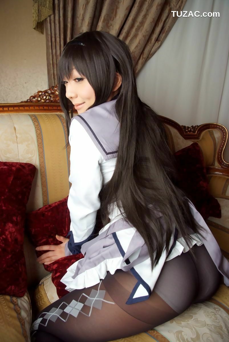 日本CosPlay_華群みさき(Hanamura Misaki) 《魔法少女まどか☆マギカ》Akemi Homura(暁美ほむら)  写真集[100P]