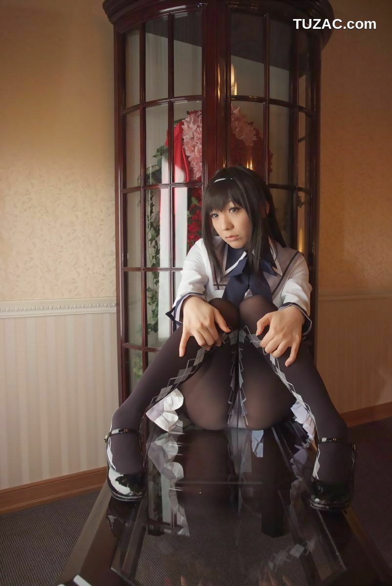日本CosPlay_華群みさき(Hanamura Misaki) 《魔法少女まどか☆マギカ》Akemi Homura(暁美ほむら)  写真集[100P]