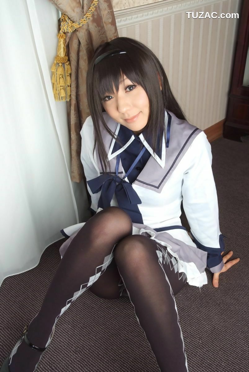 日本CosPlay_華群みさき(Hanamura Misaki) 《魔法少女まどか☆マギカ》Akemi Homura(暁美ほむら)  写真集[100P]