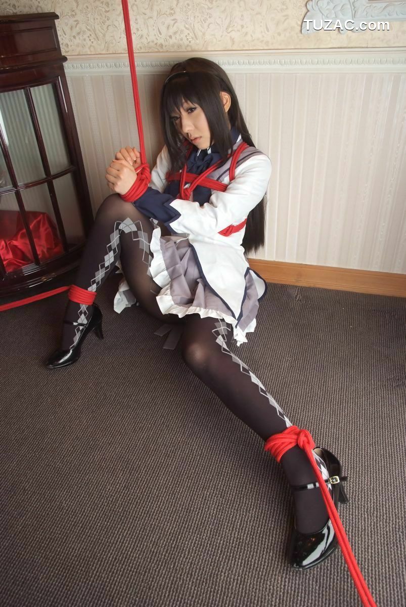 日本CosPlay_華群みさき(Hanamura Misaki) 《魔法少女まどか☆マギカ》Akemi Homura(暁美ほむら)  写真集[100P]