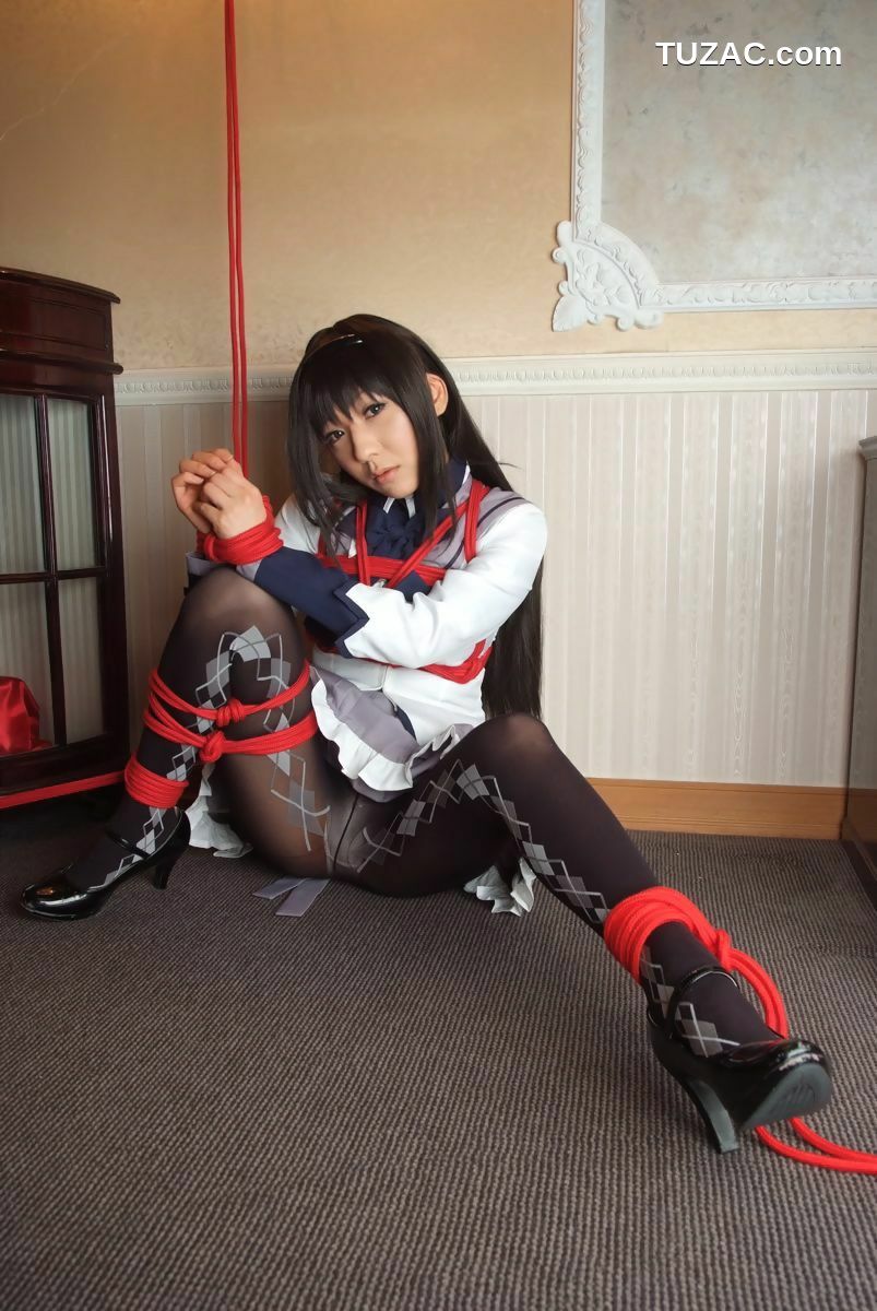 日本CosPlay_華群みさき(Hanamura Misaki) 《魔法少女まどか☆マギカ》Akemi Homura(暁美ほむら)  写真集[100P]