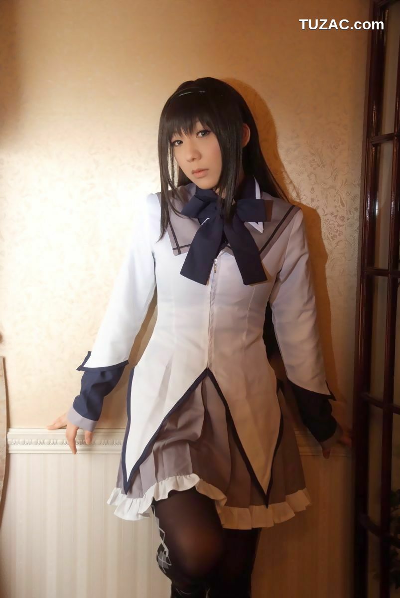 日本CosPlay_華群みさき(Hanamura Misaki) 《魔法少女まどか☆マギカ》Akemi Homura(暁美ほむら)  写真集[100P]