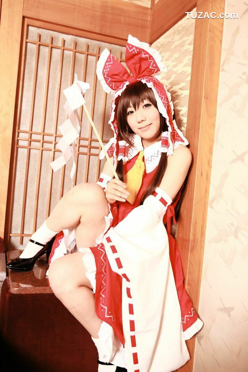 日本CosPlay_華群みさき 《東方Project》博麗霊夢+霧雨魔理沙  写真集[100P]