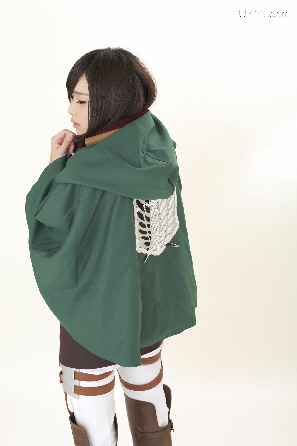 日本CosPlay_逢坂愛 《化物語》忍野忍 &amp; 《進撃の巨人》Mikasa Ackerman 写真集[100P]