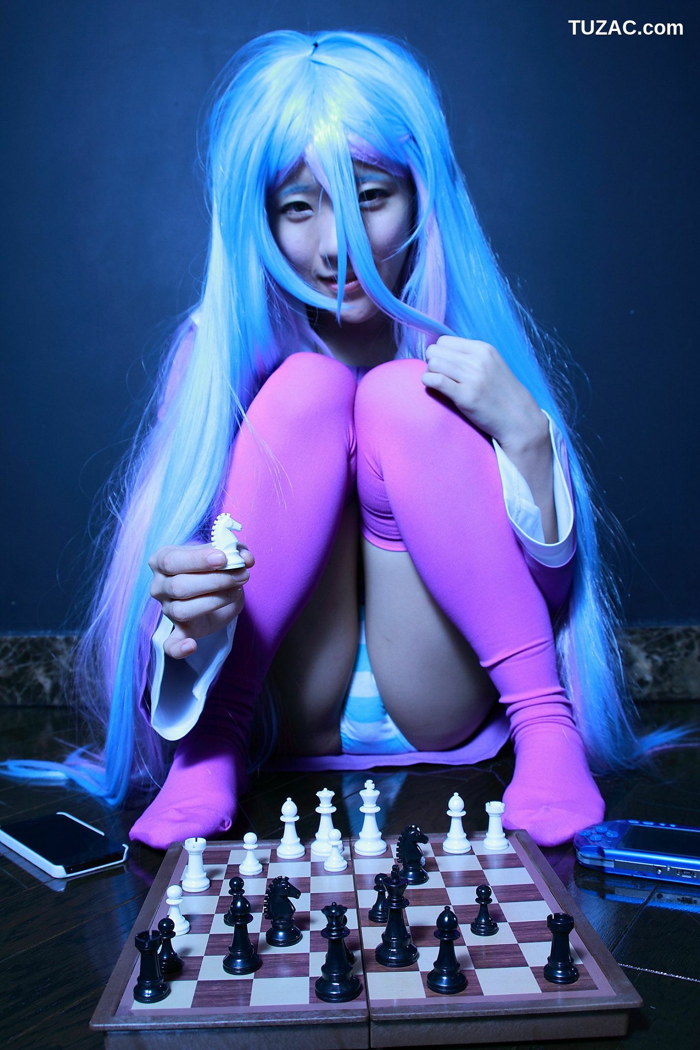 日本CosPlay_青井草莓 Ichigo Aoi 《ノーエッチ ノーライフ - White》 写真集