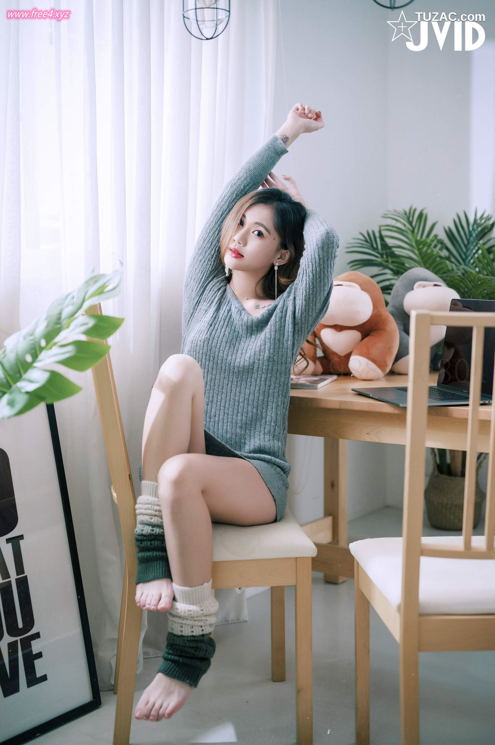 JVID-Jessica-Lo-罗颖-到友人家看貓被強制高潮