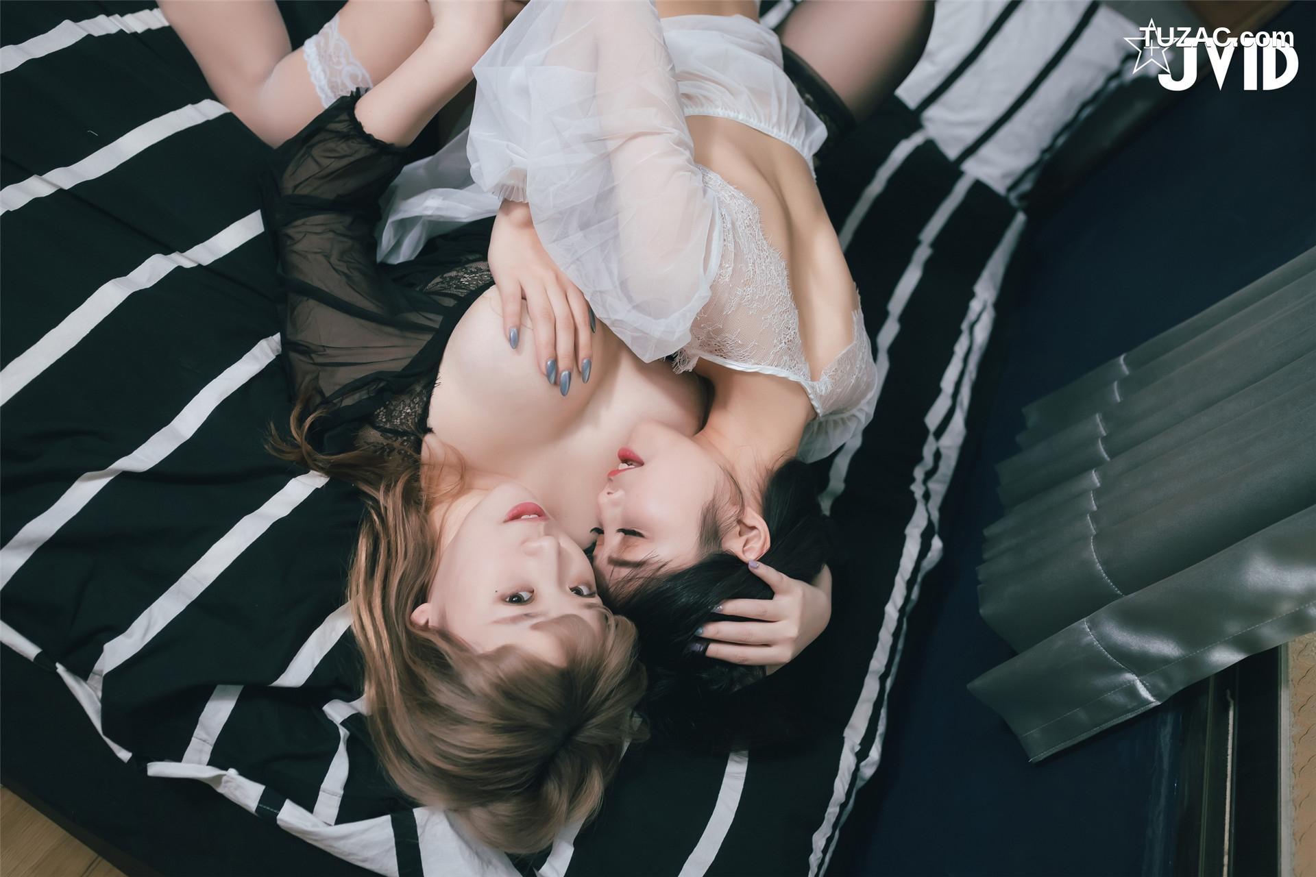JVID-Linda-Ruru-巨乳女神的碰撞_性感小恶魔-雪白H乳-极致美尻-2019.10.09