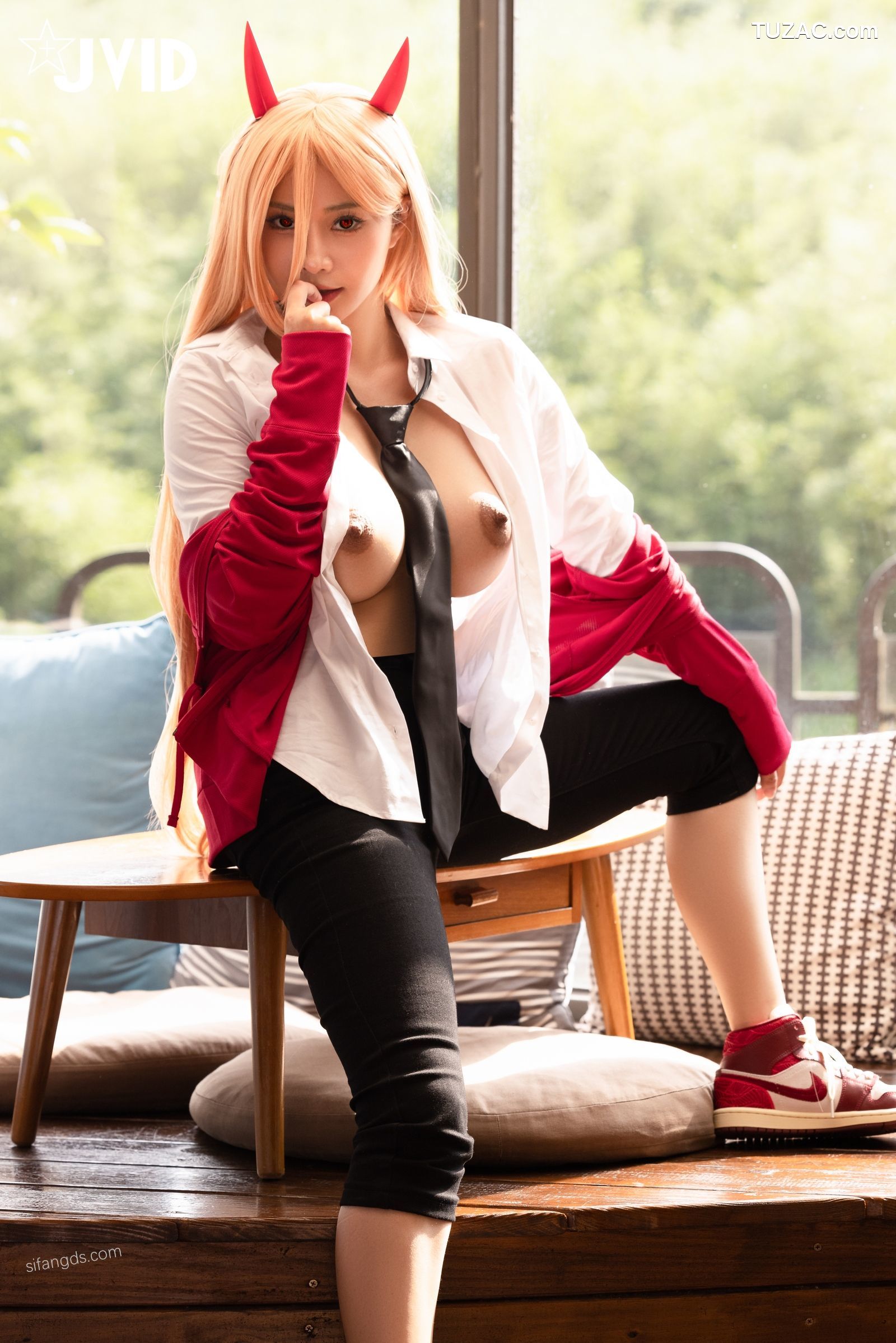 JVID-乐乐-鏈鋸人惡魔帕