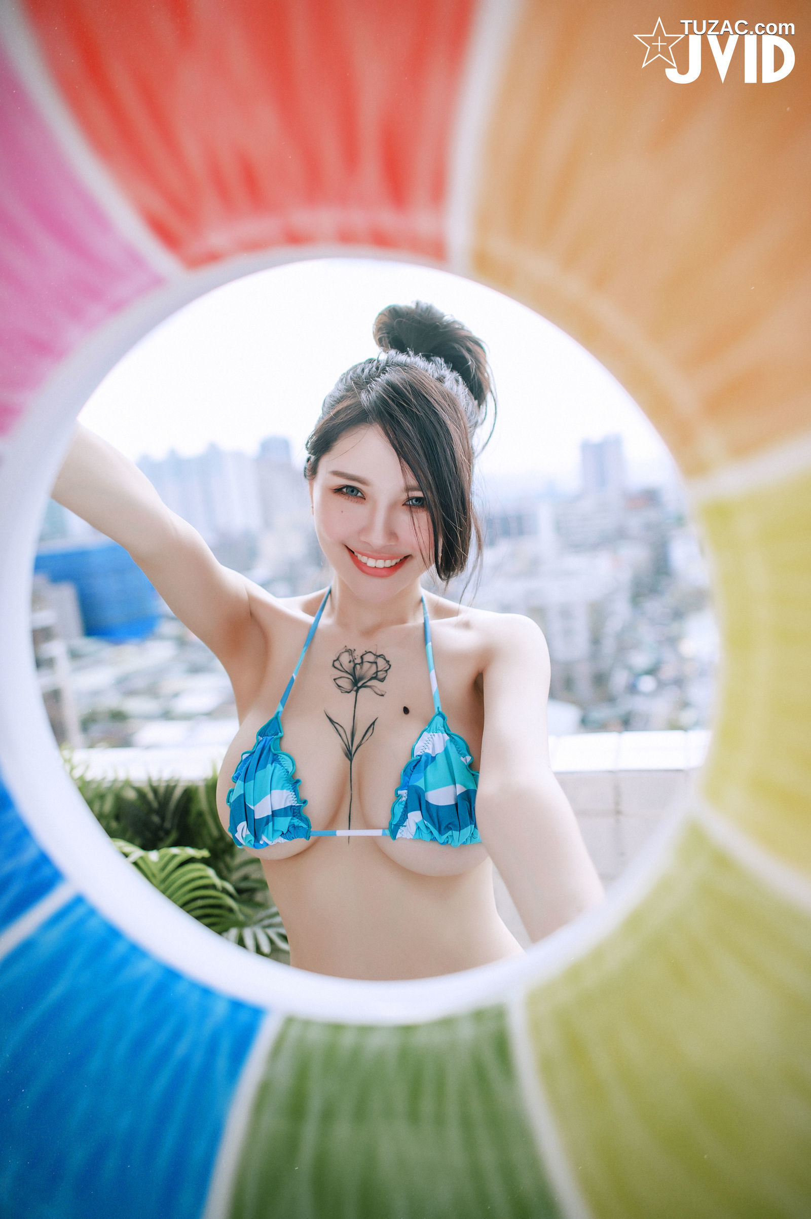 JVID-俄罗斯公主-超性感比基尼-最後還是脫光光-濕身後的性感