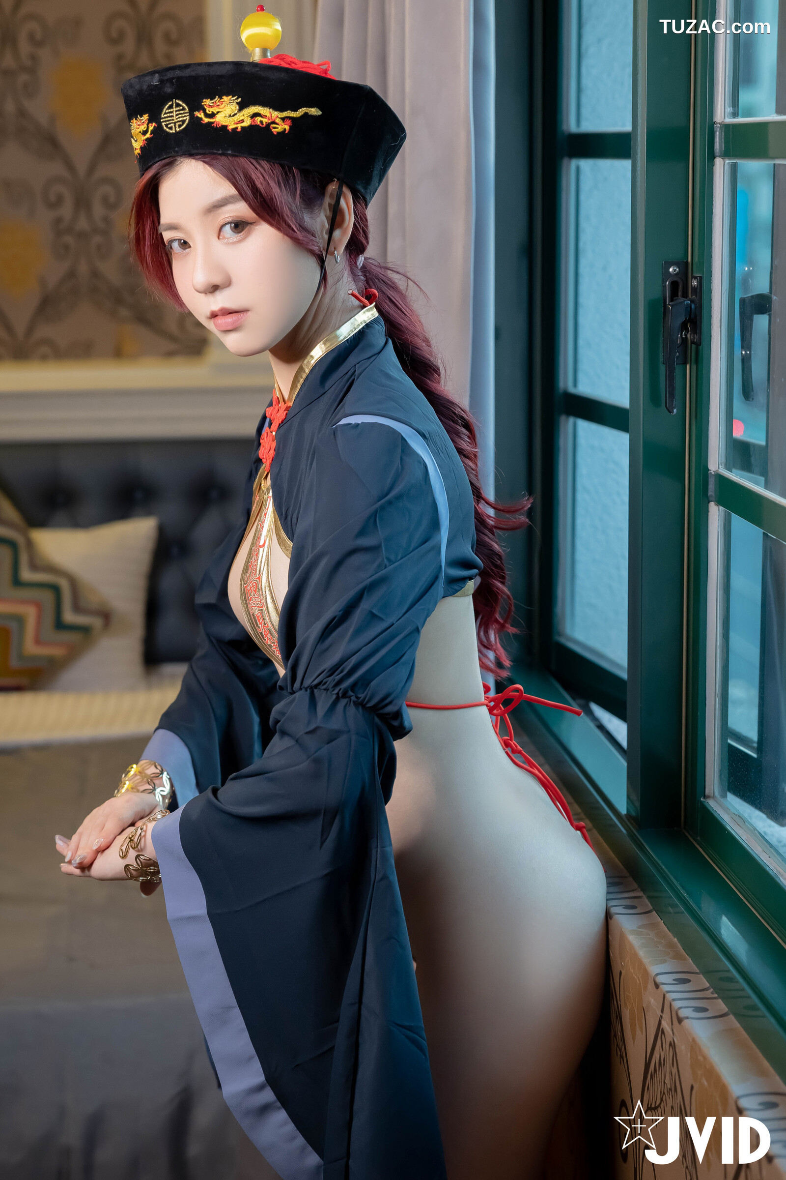 JVID-卡洛琳-深夜限定特典-僵尸天国-让你射上天堂-穿越多重宇宙复活的可爱僵尸少女-2022.11.27