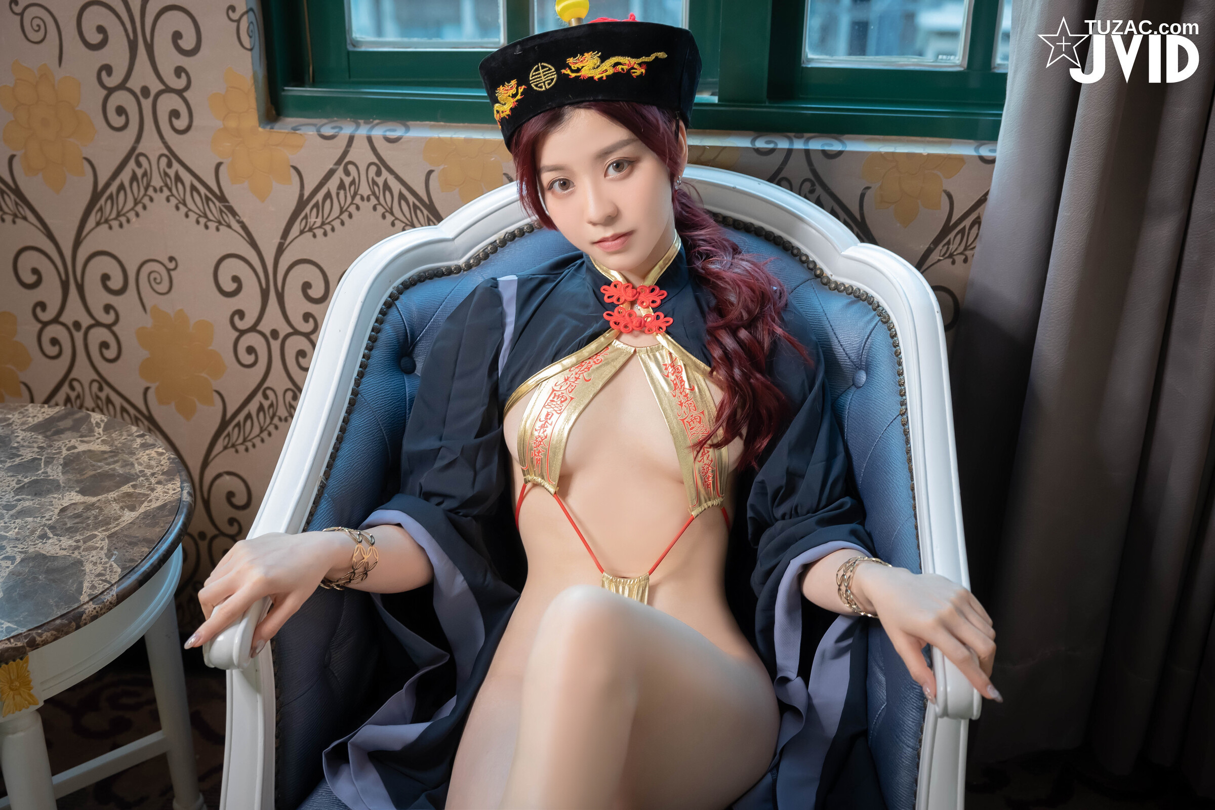 JVID-卡洛琳-深夜限定特典-僵尸天国-让你射上天堂-穿越多重宇宙复活的可爱僵尸少女-2022.11.27