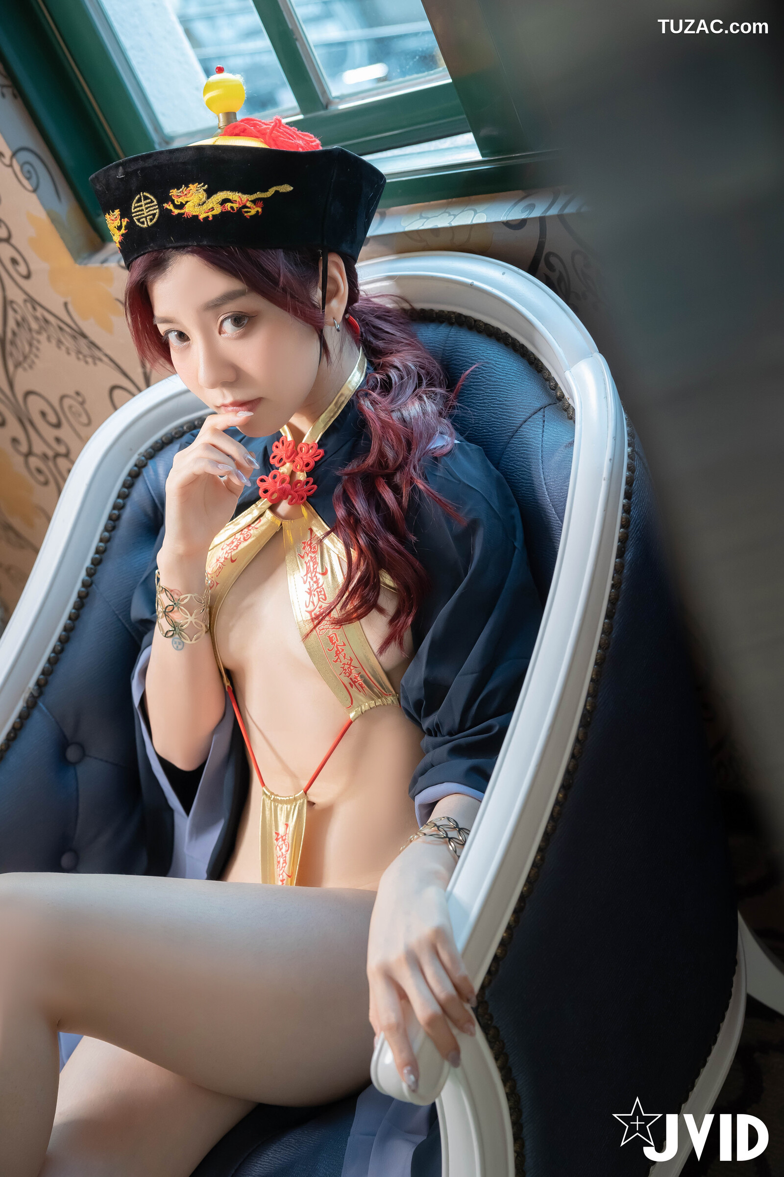 JVID-卡洛琳-深夜限定特典-僵尸天国-让你射上天堂-穿越多重宇宙复活的可爱僵尸少女-2022.11.27